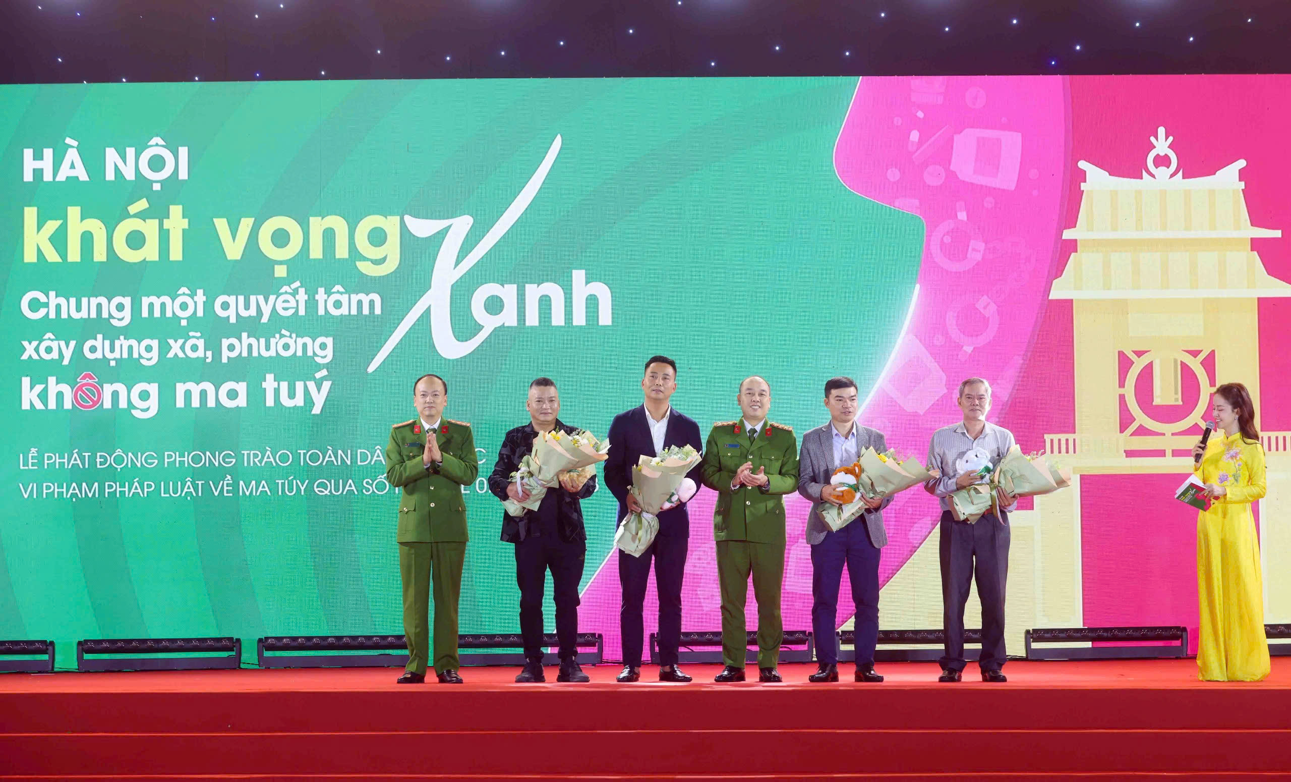 Hà Nội phát động phong trào xây dựng xã, phường không ma túy từ trái tim Thủ đô