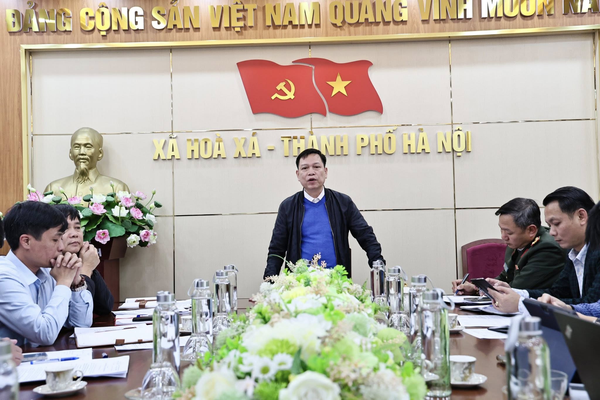 Xã Hoà Xá chủ động rà soát, triển khai đồng bộ các nhiệm vụ phục vụ Tết Nguyên đán Bính Ngọ 2026