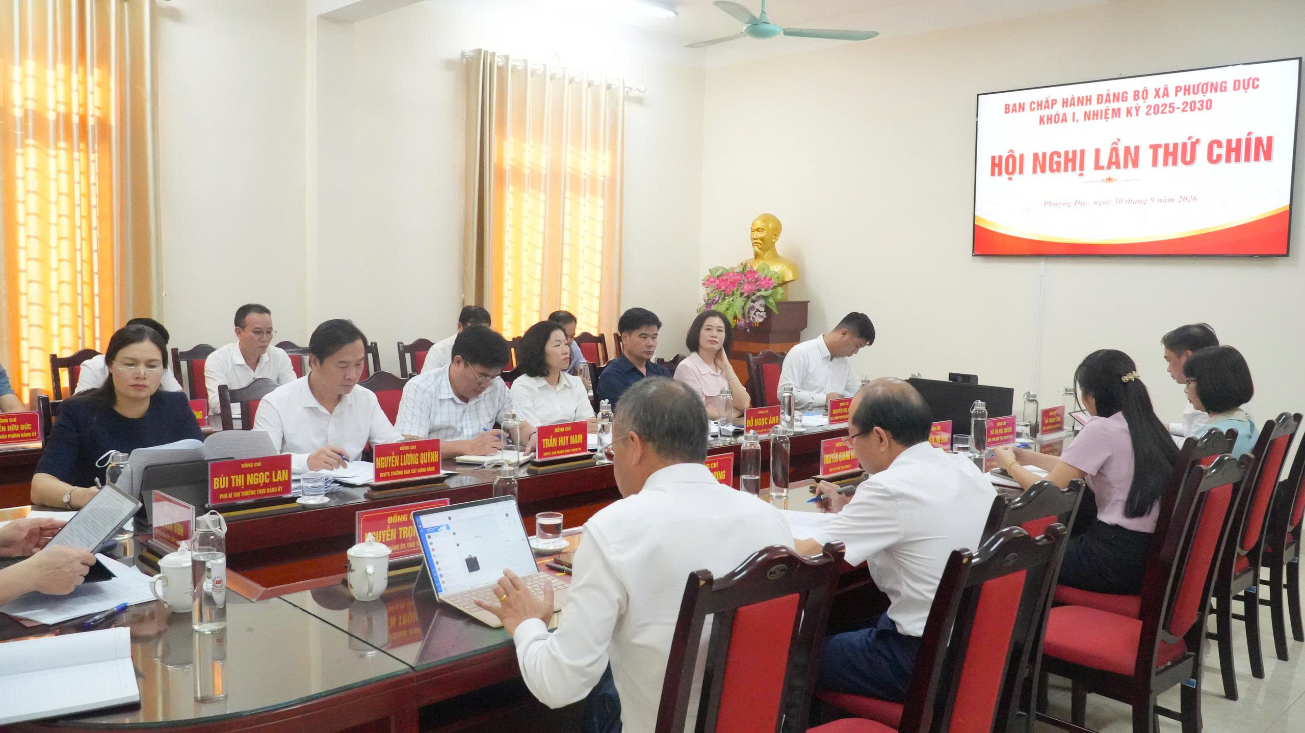 Đảng bộ xã Phượng Dực tiếp tục kiện toàn tổ chức bộ máy, nâng cao hiệu quả hoạt động của hệ thống chính trị