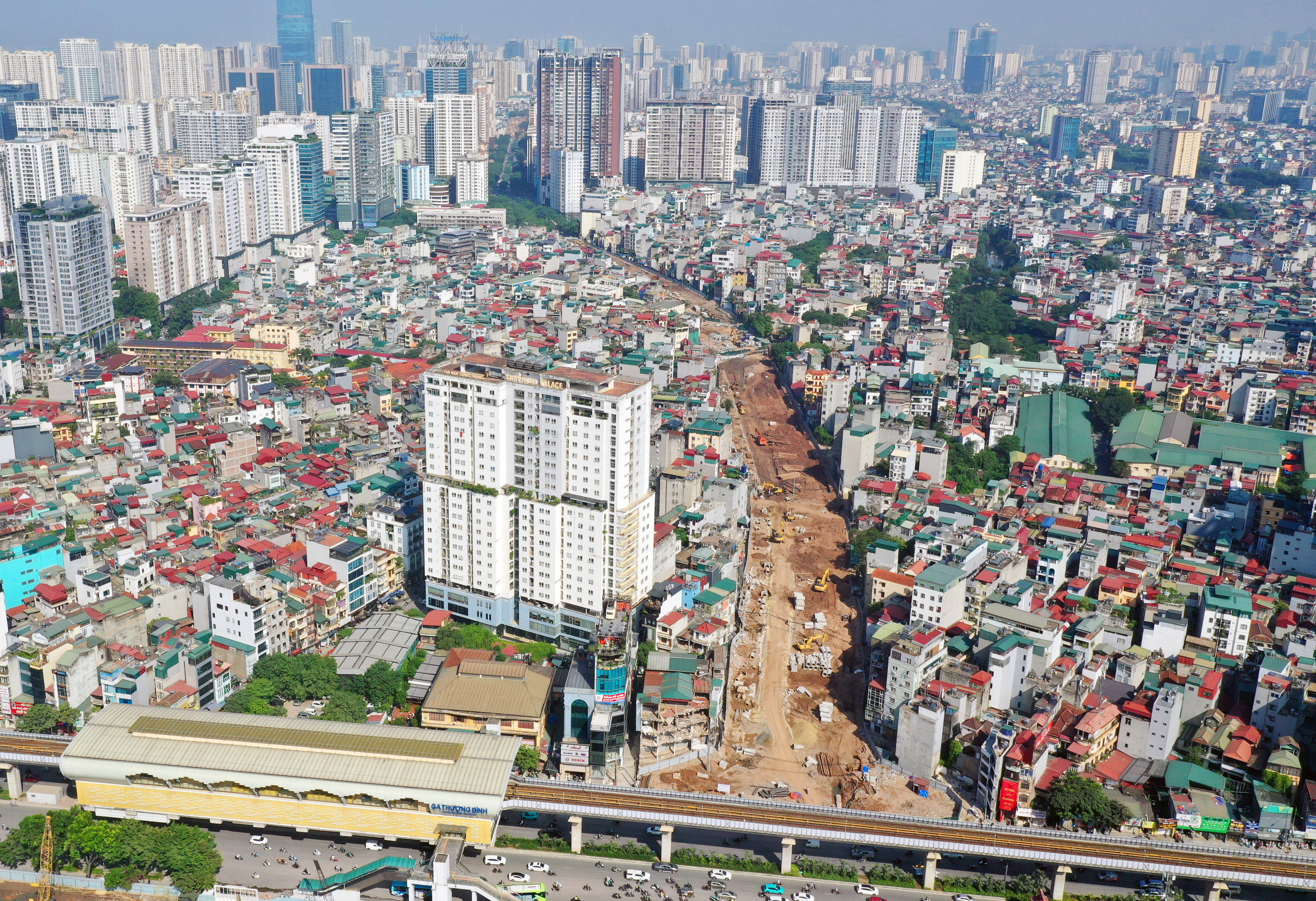 Dồn lực thi công Vành đai 2,5 bảo đảm thông xe kỹ thuật dịp 10-10