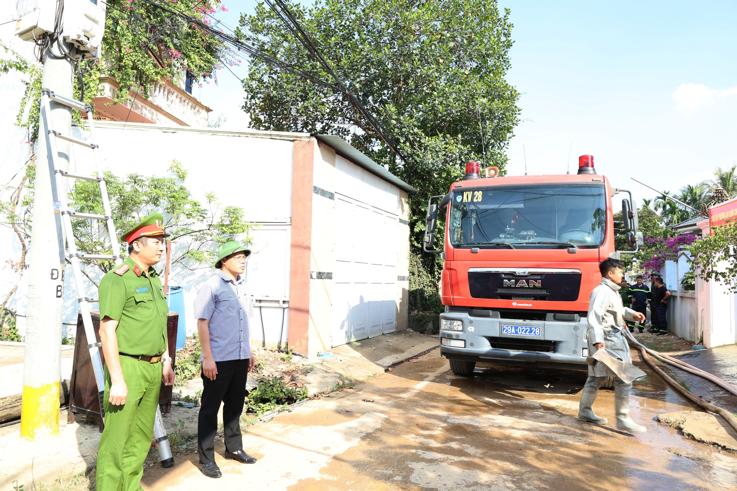 Xã Phú Nghĩa nâng cao ý thức, kỹ năng phòng cháy, chữa cháy và khả năng xử lý sự cố ngay từ cơ sở 