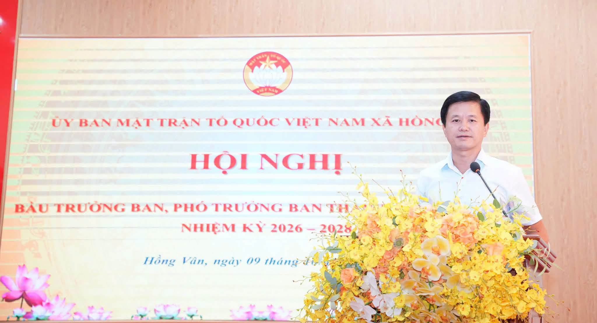 Xã Hồng Vân kiện toàn Ban Thanh tra nhân dân, tăng cường giám sát từ cơ sở