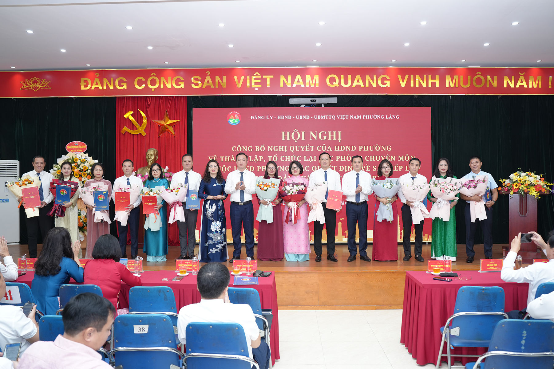 Phường Láng kiện toàn tổ chức bộ máy, nâng cao hiệu quả hoạt động của hệ thống chính trị