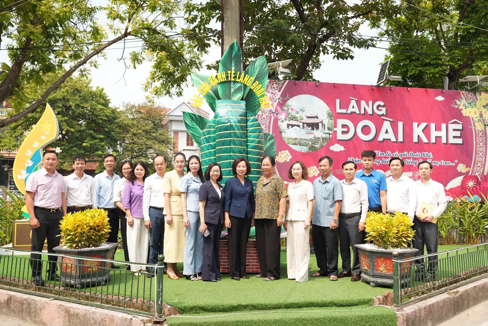 Xã Đan Phượng nhân rộng các mô hình “Dân vận khéo” gắn với xây dựng đời sống văn minh