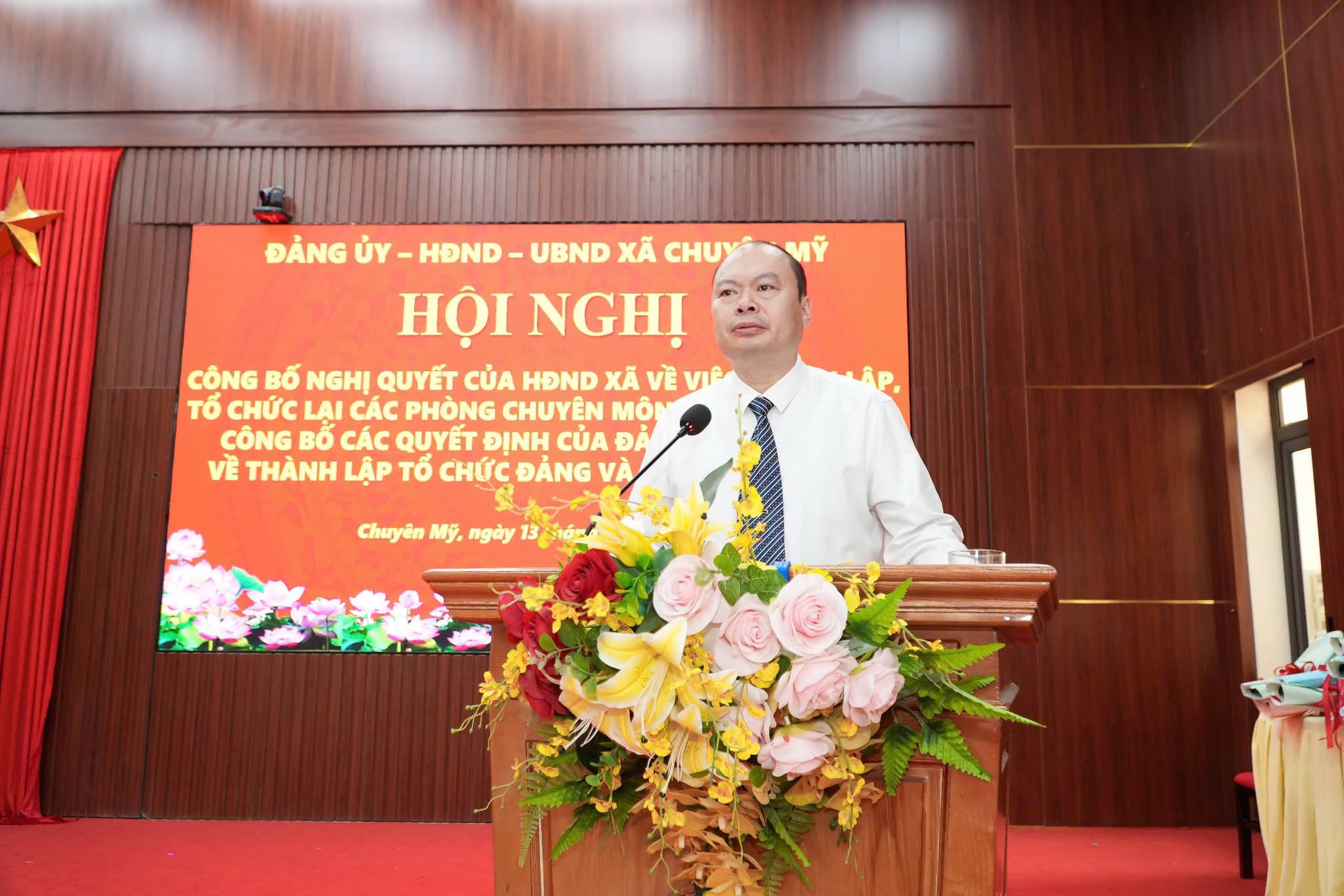 Xã Chuyên Mỹ tinh gọn bộ máy, nâng cao hiệu lực, hiệu quả