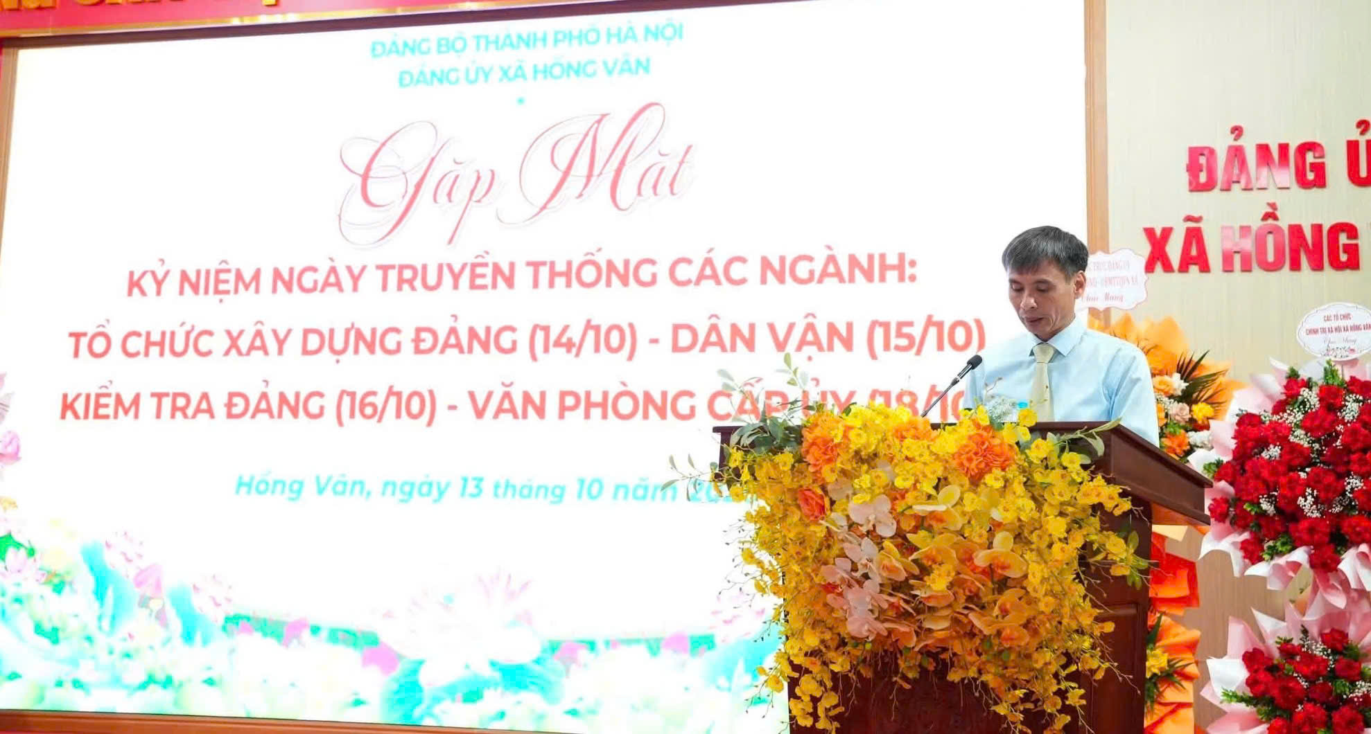 Đảng ủy xã Hồng Vân nâng cao chất lượng công tác tham mưu, phát huy trách nhiệm đội ngũ làm công tác Đảng