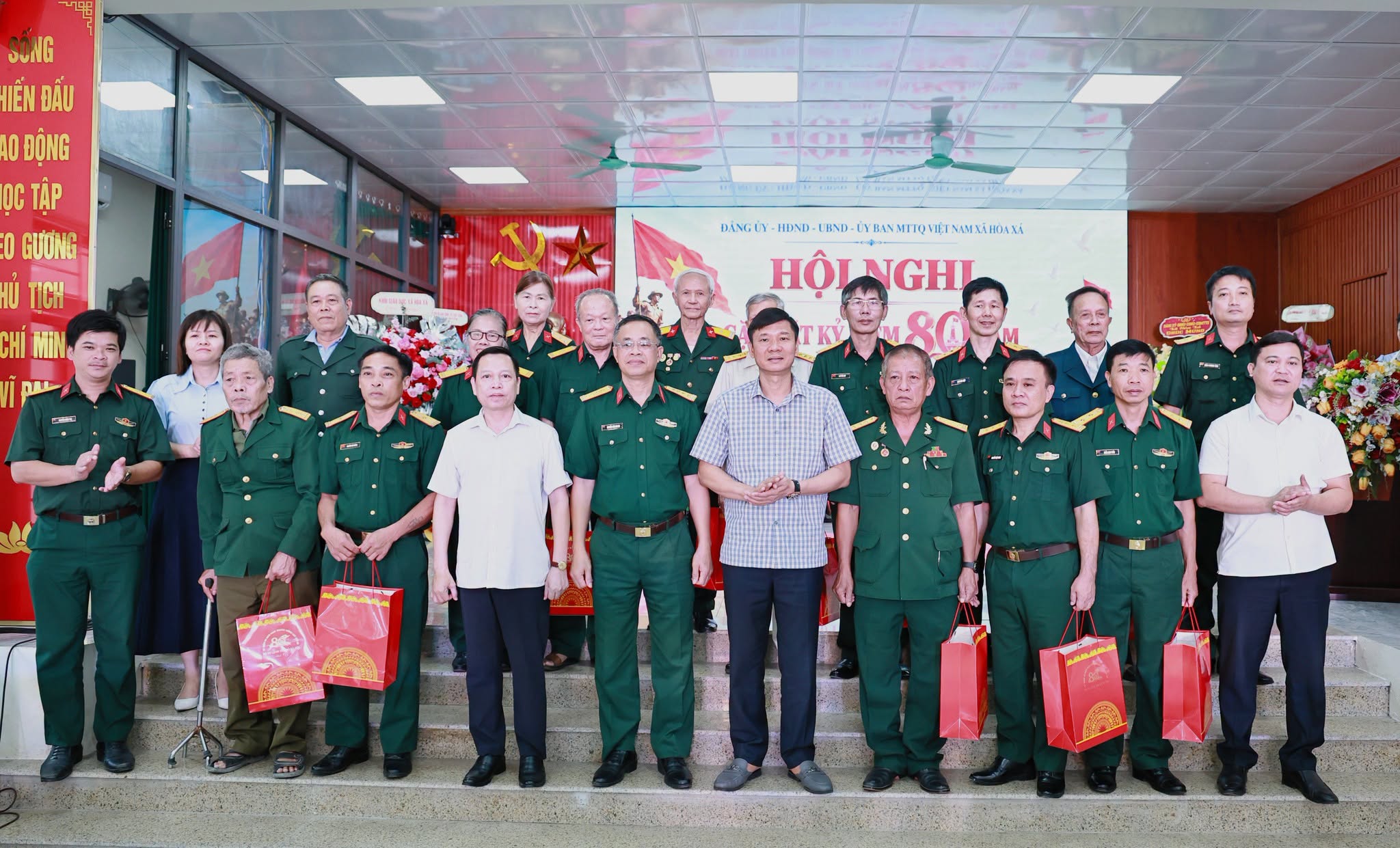 Xã Hòa Xá tri ân các thế hệ lực lượng vũ trang, tiếp nối truyền thống xây dựng và bảo vệ Tổ quốc