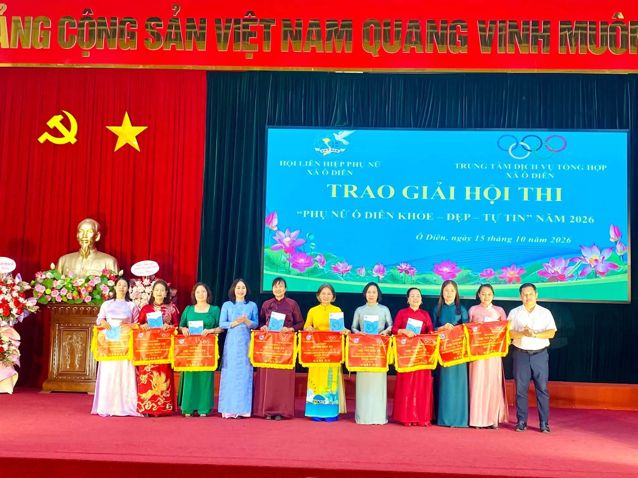 Phụ nữ xã Ô Diên lan tỏa phong trào thi đua, chung tay xây dựng quê hương xanh, đẹp
