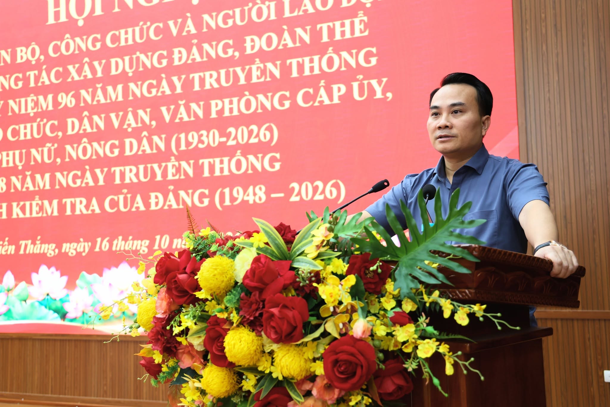 Các ban xây dựng Đảng và các tổ chức chính trị - xã hội xã Tiến Thắng nâng chất tham mưu, tăng cường gần dân, sát dân