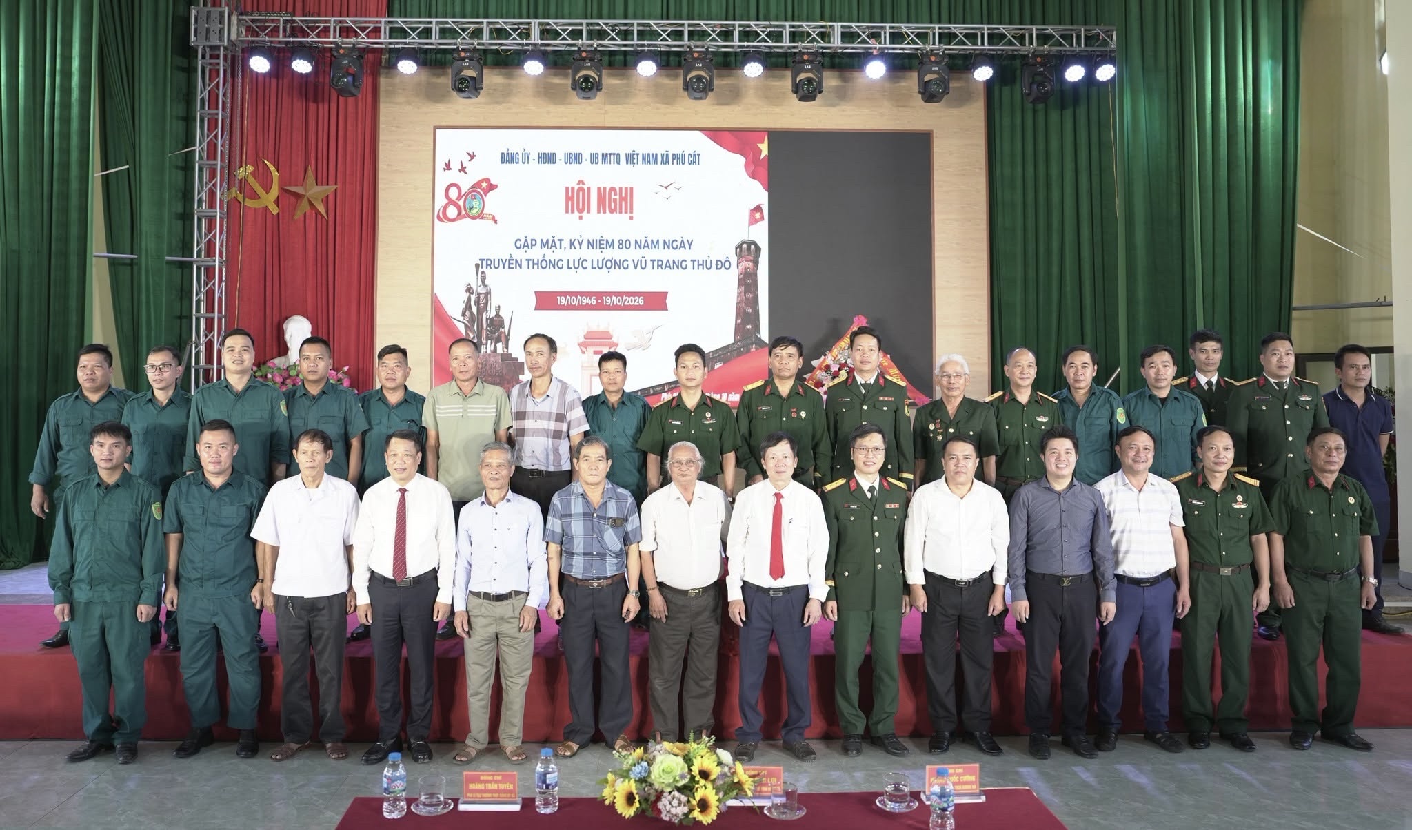 Xã Phú Cát phát huy truyền thống lực lượng vũ trang, củng cố quốc phòng từ cơ sở