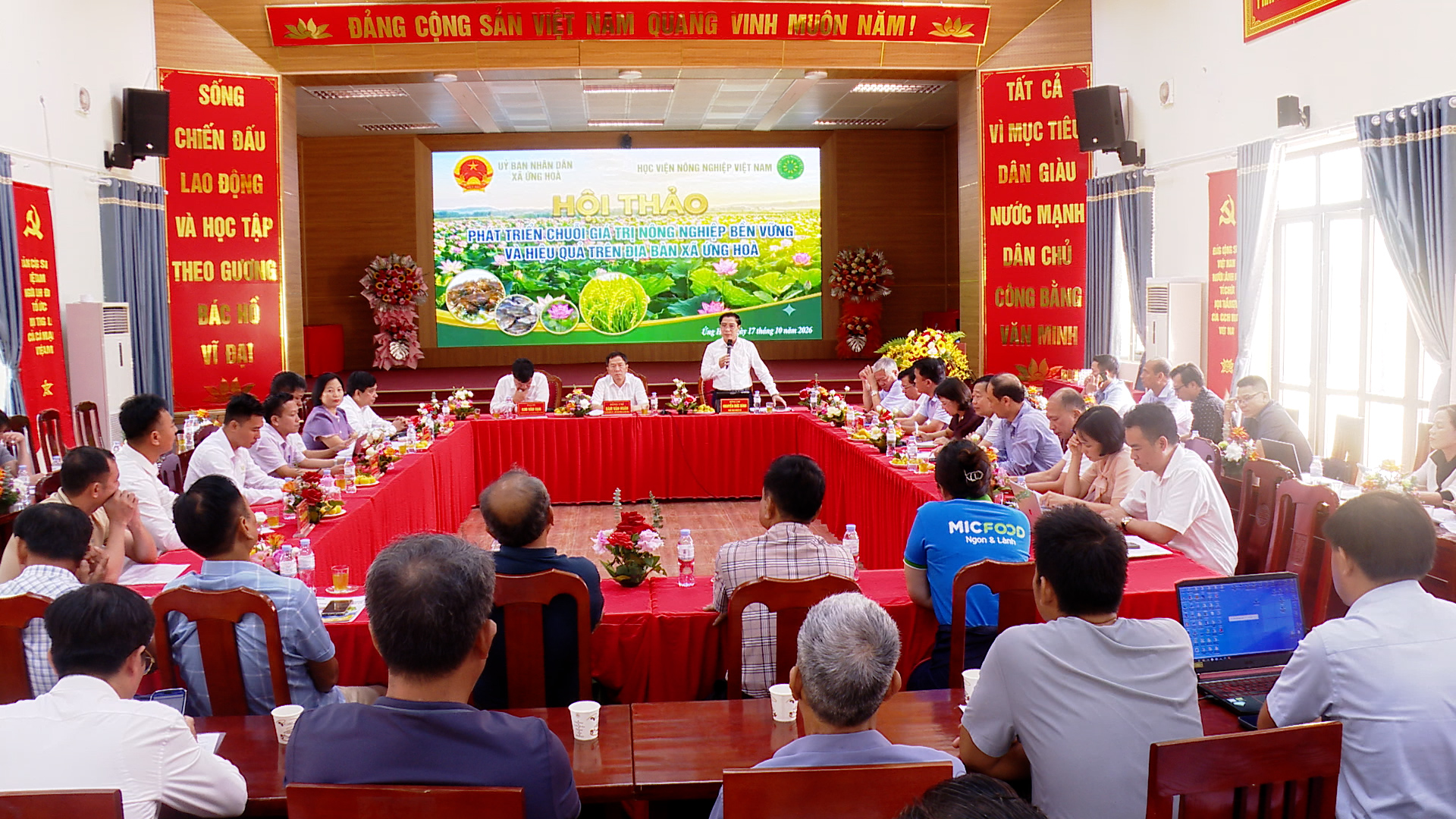 Xã Ứng Hòa tăng liên kết chuỗi, nâng giá trị nông sản địa phương