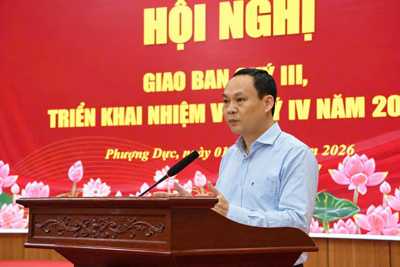 Xã Phượng Dực: Vận hành hiệu quả mô hình "4 trục", tạo đà hoàn thành thắng lợi các nhiệm vụ những tháng cuối năm 2026