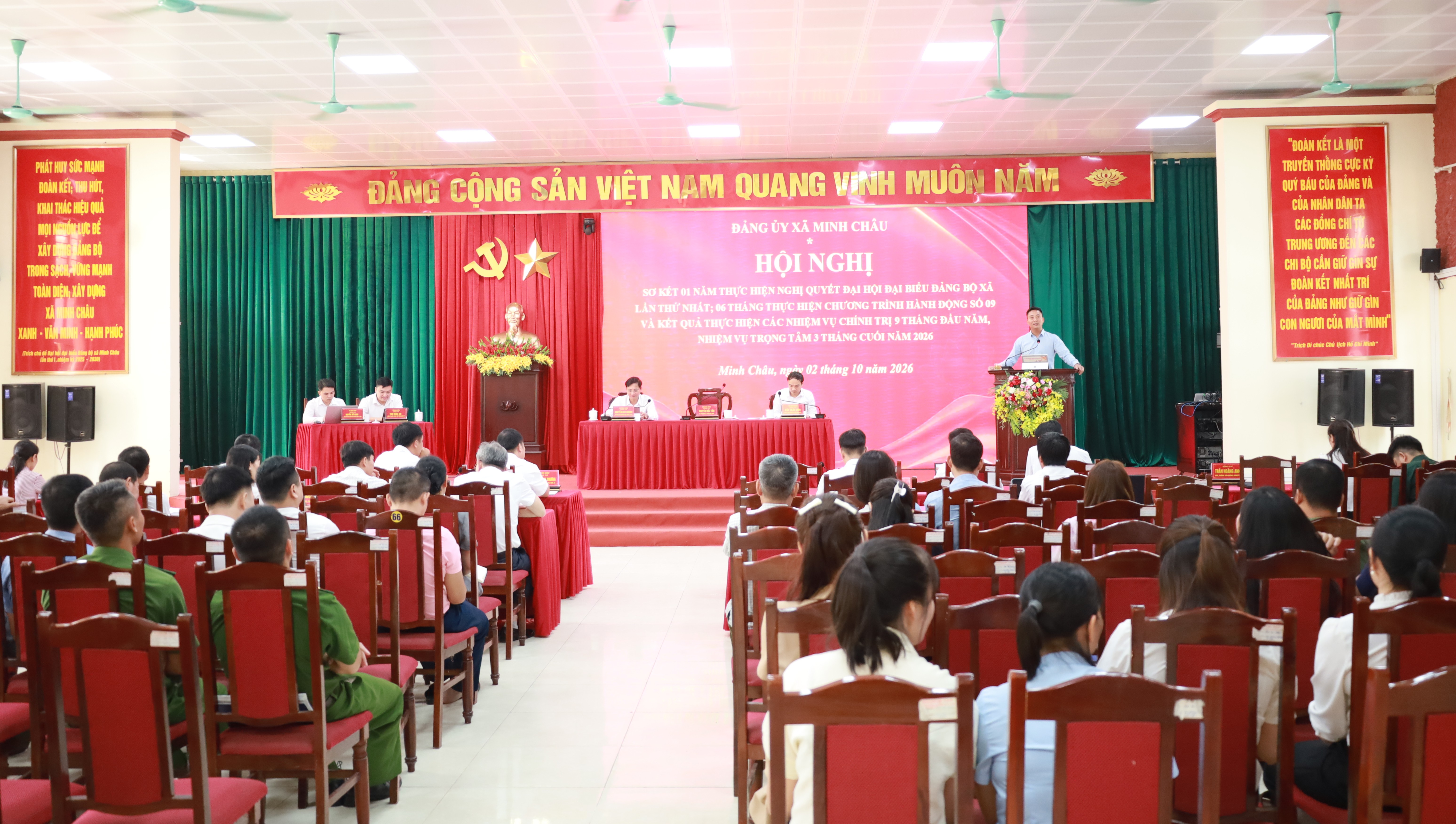 Xã Minh Châu bứt phá sau một năm thực hiện Nghị quyết Đại hội Đảng bộ xã lần thứ Nhất