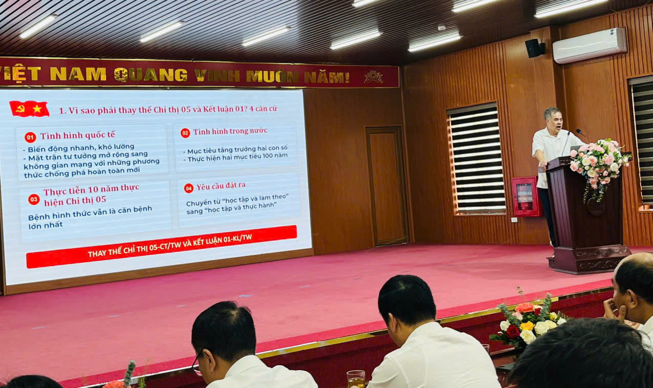 Phường Định Công quán triệt các nghị quyết, chỉ thị của Bộ Chính trị, Ban Bí thư khóa XIV