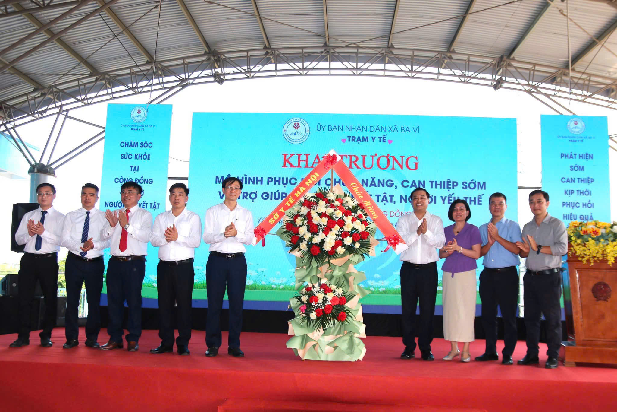 Xã Ba Vì ra mắt mô hình phục hồi chức năng dựa vào gia đình và cộng đồng