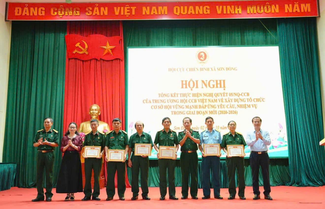 Xã Sơn Đồng: Phát huy phẩm chất “Bộ đội Cụ Hồ”, xây dựng tổ chức Hội vững mạnh