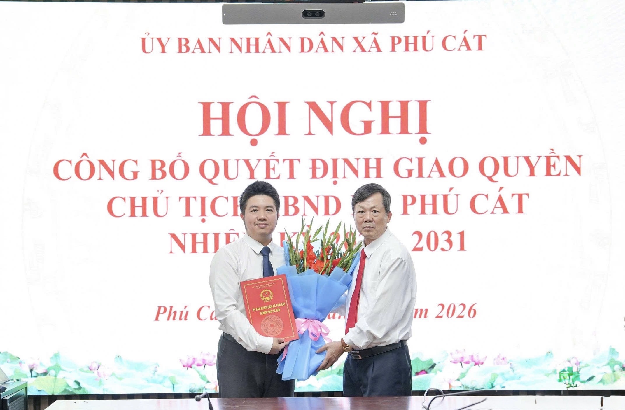 Đồng chí Hoàng Quốc Cường được giao quyền Chủ tịch UBND xã Phú Cát