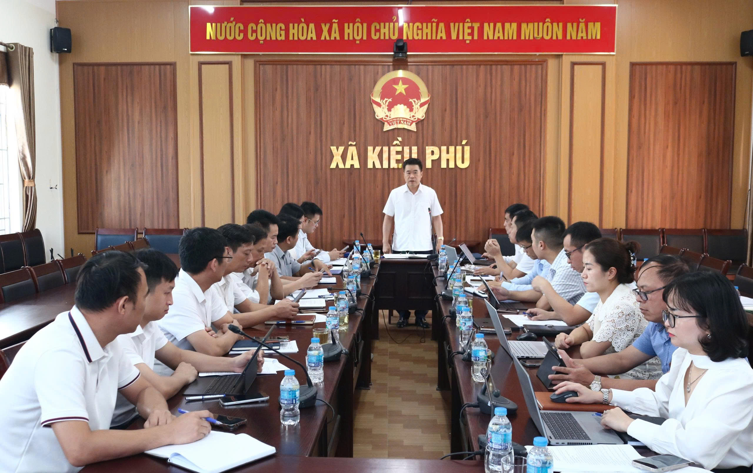 Xã Kiều Phú ổn định tổ chức, nâng cao hiệu quả hoạt động bộ máy chính quyền