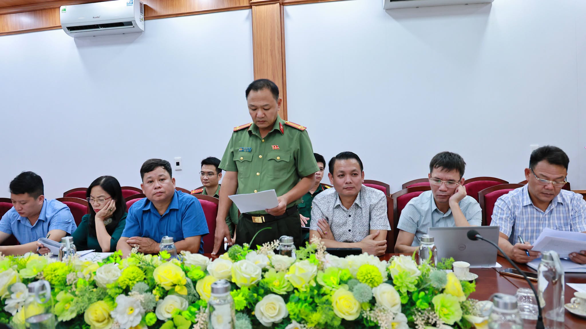 Xã Hòa Xá kiểm đếm tiến độ Chương trình 05, 06, tập trung các nhiệm vụ cuối năm 2026