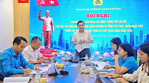 Hà Nội tăng cường lãnh đạo phát triển đoàn viên, thành lập công đoàn cơ sở