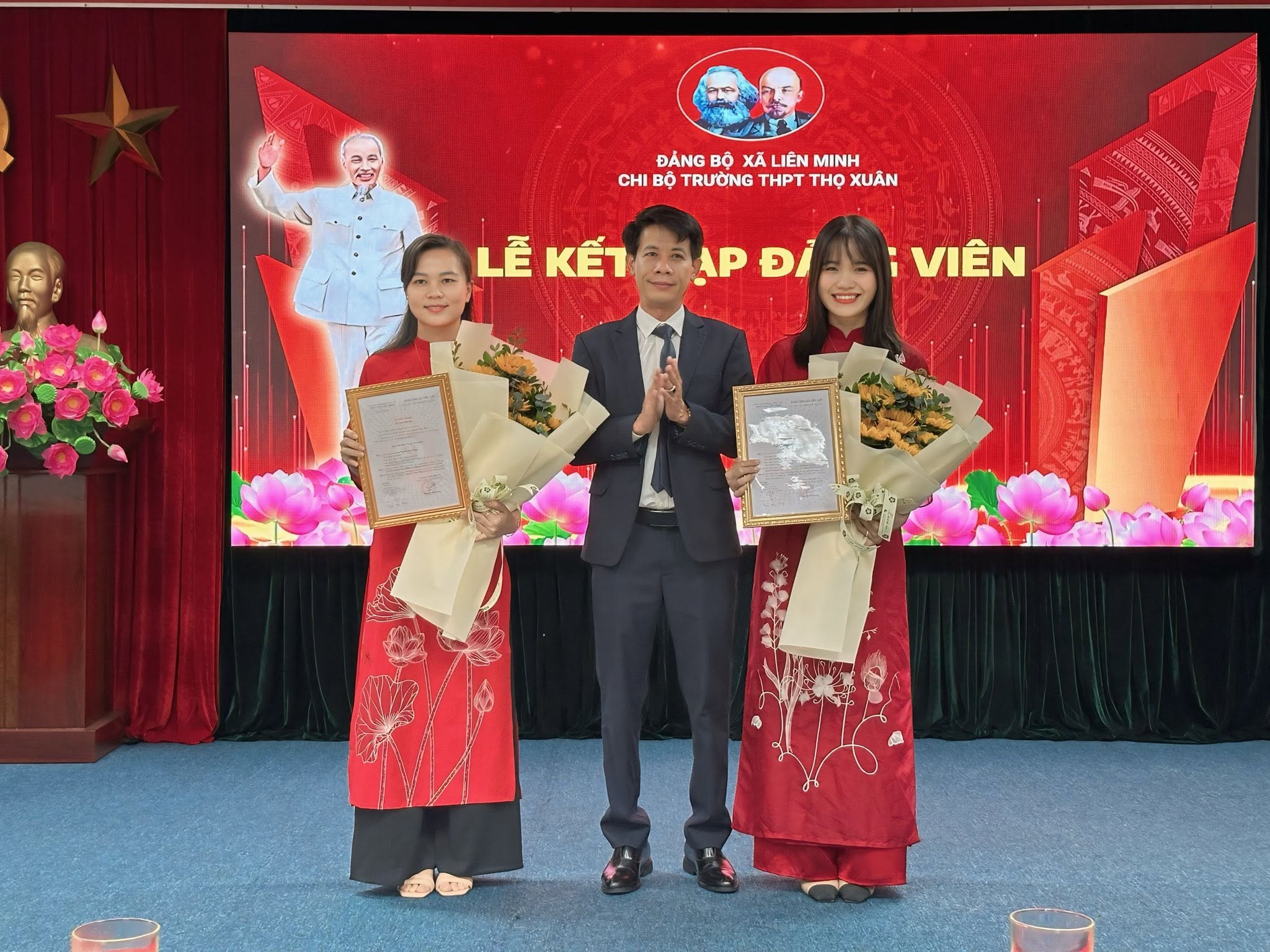 Đảng bộ xã Liên Minh vượt chỉ tiêu kết nạp, chú trọng chất lượng nguồn kế cận