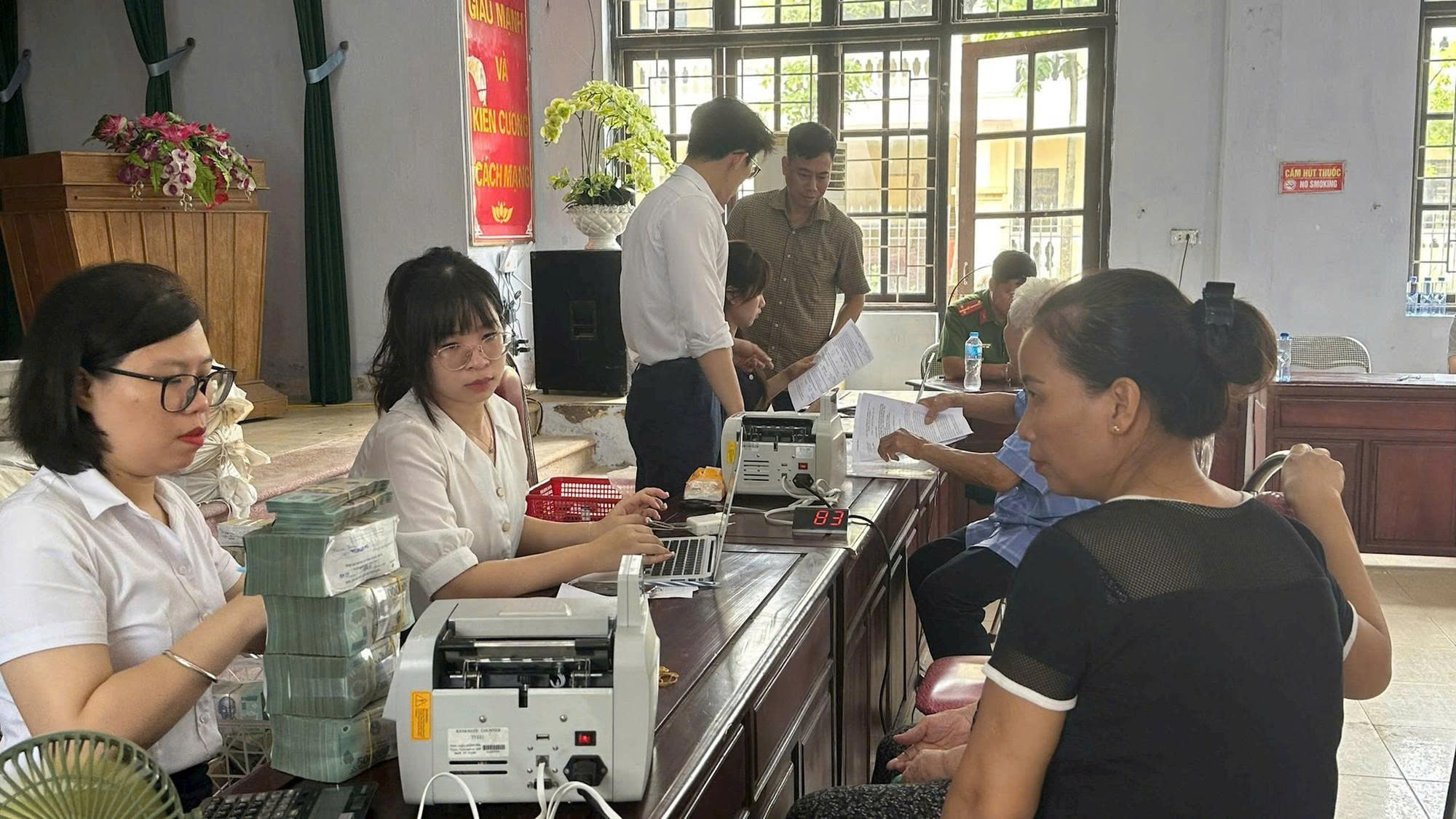 Xã Thường Tín chi trả bồi thường giải phóng mặt bằng Dự án Khu đô thị thể thao quốc tế Hà Nội 