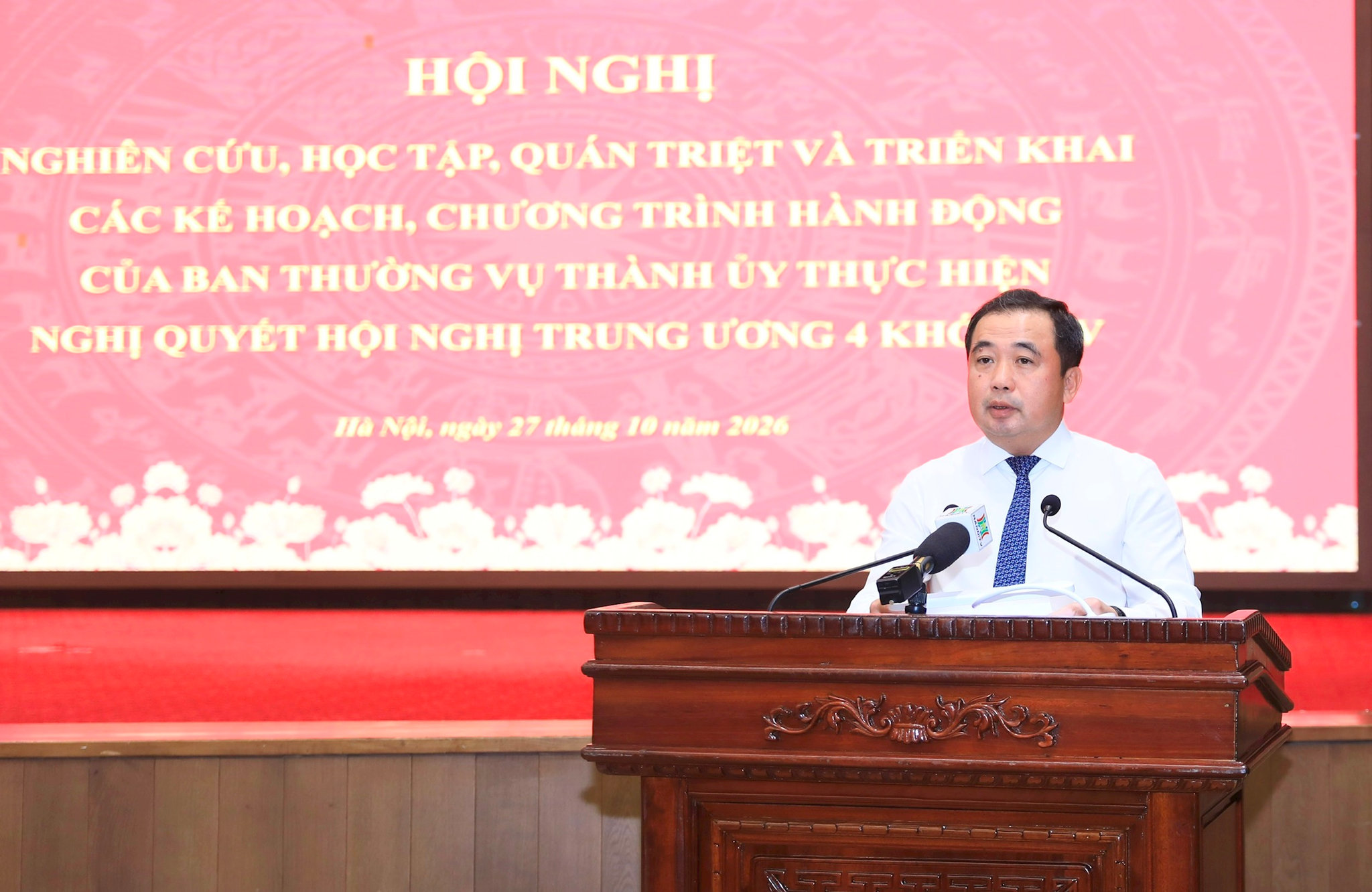 Người đứng đầu phải nắm chắc tiến độ, không để công việc chỉ chuyển động khi có yêu cầu, nhắc nhở