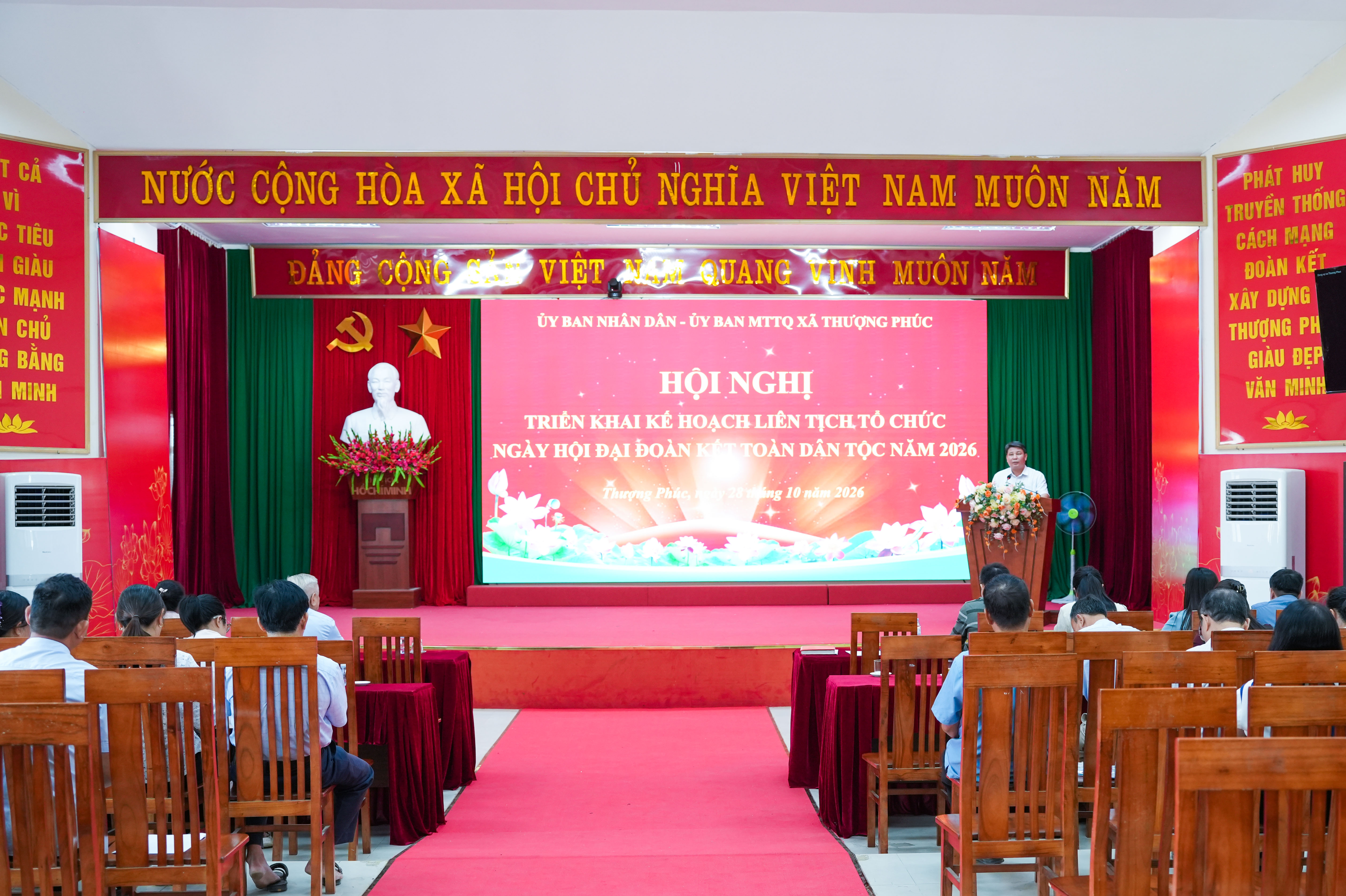 Xã Thượng Phúc triển khai Ngày hội Đại đoàn kết tại 12/12 thôn, phát huy vai trò chủ thể của nhân dân