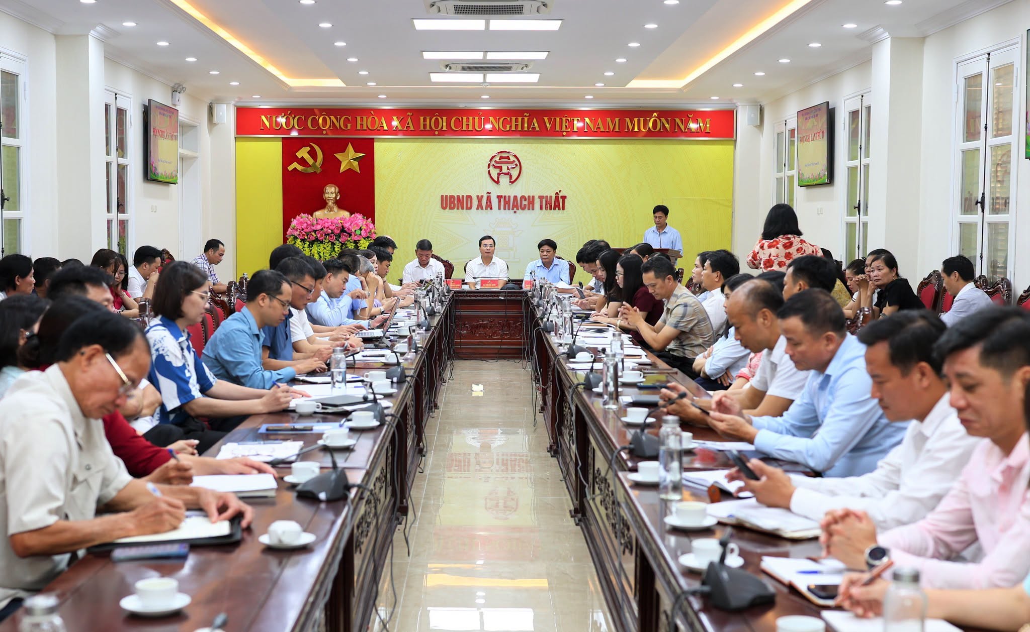 Hội nghị lần thứ 10 Ban Chấp hành Đảng bộ xã Thạch Thất khóa I, nhiệm kỳ 2025-2030 