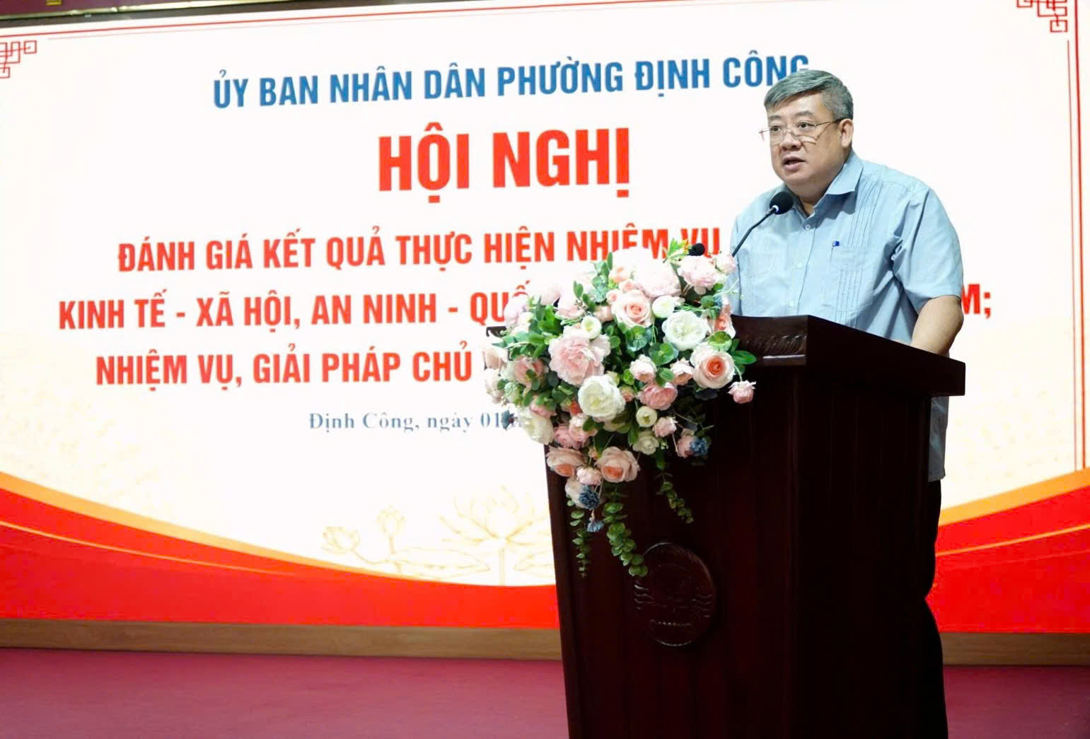 Phường Định Công quyết liệt tháo gỡ điểm nghẽn, hoàn thành nhiệm vụ năm 2026