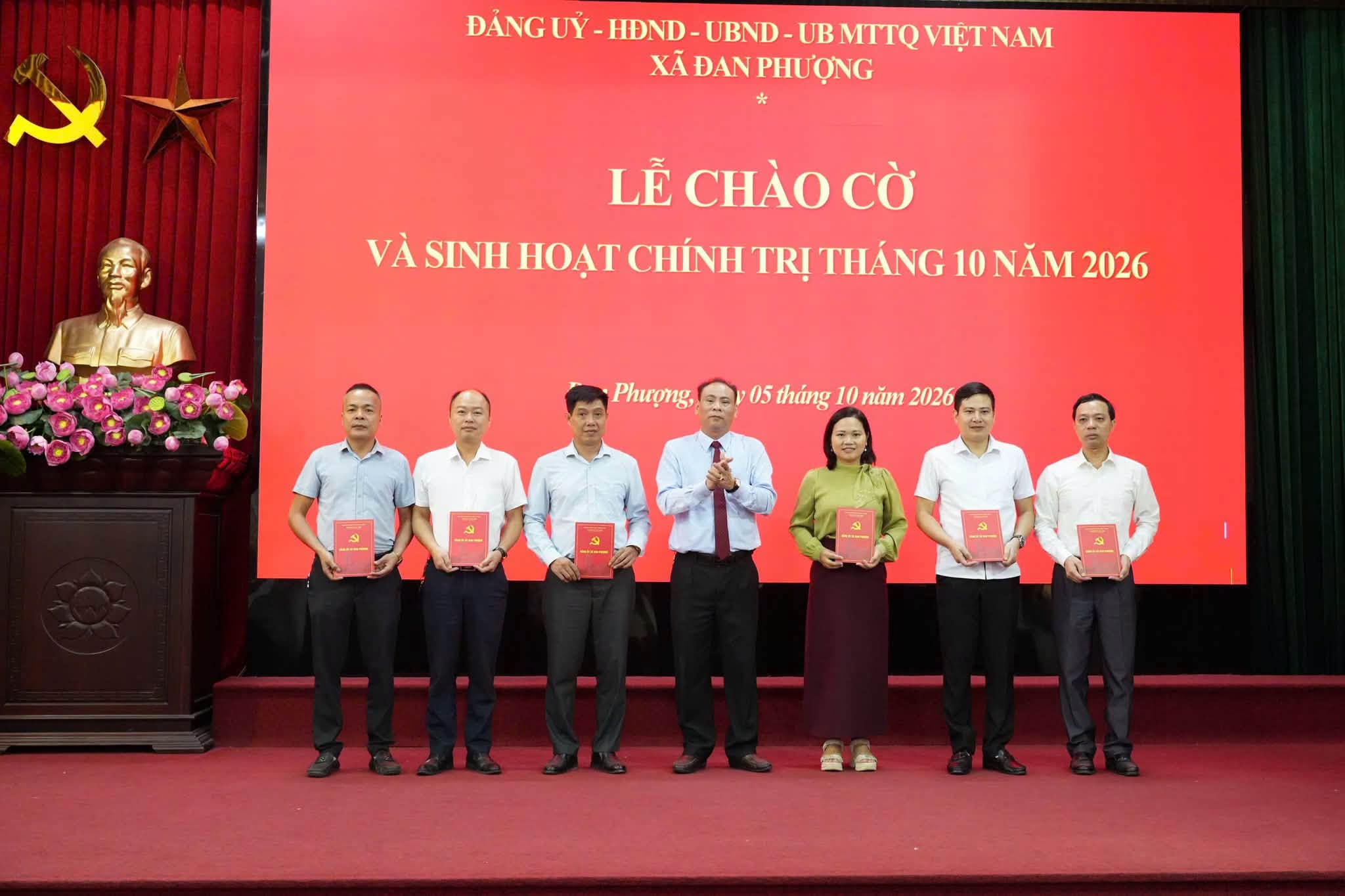 Xã Đan Phượng tập trung tăng tốc thực hiện các nhiệm vụ 3 tháng cuối năm