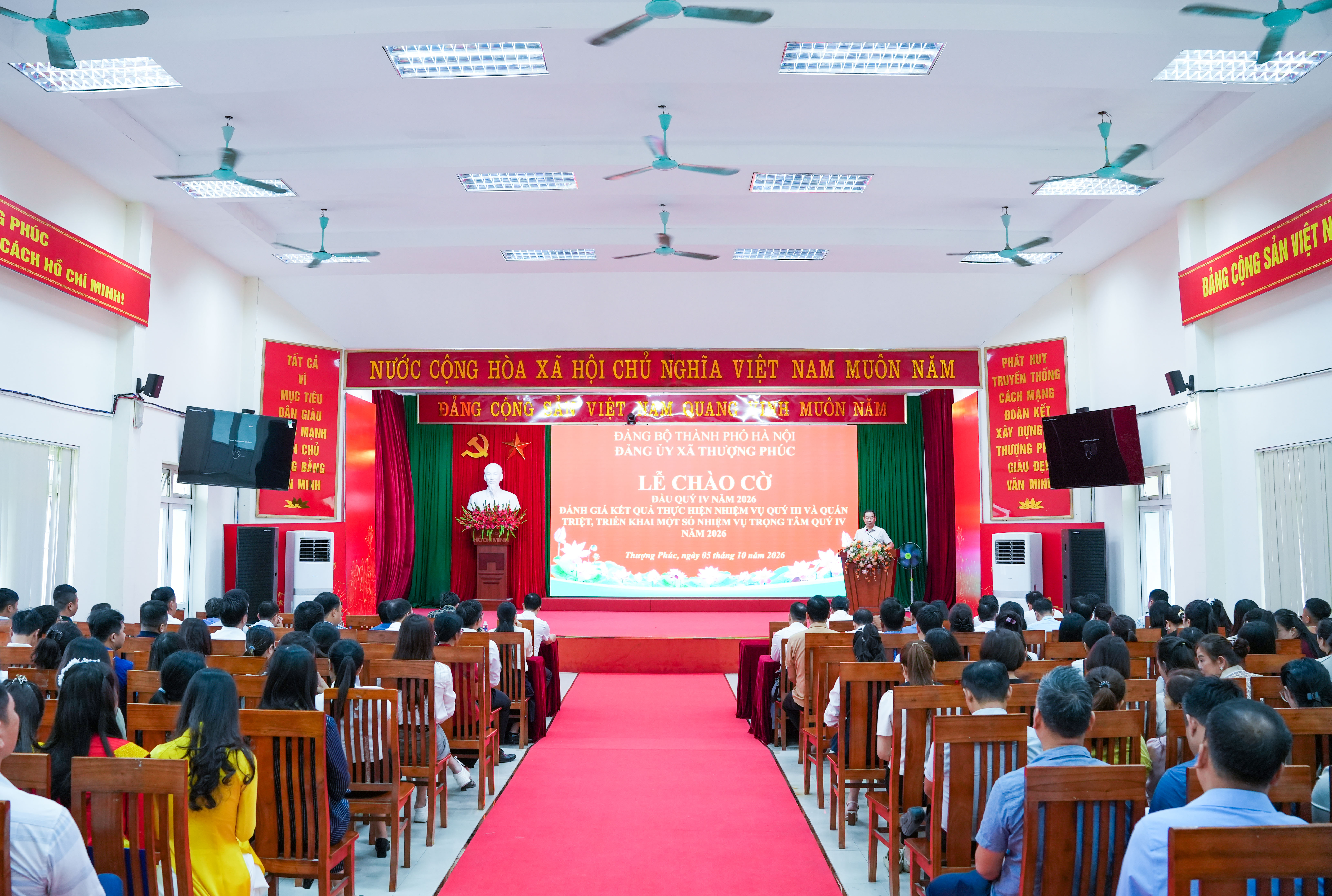 Đảng bộ xã Thượng Phúc đổi mới sinh hoạt đầu quý, quyết tâm hoàn thành nhiệm vụ nhiệm vụ