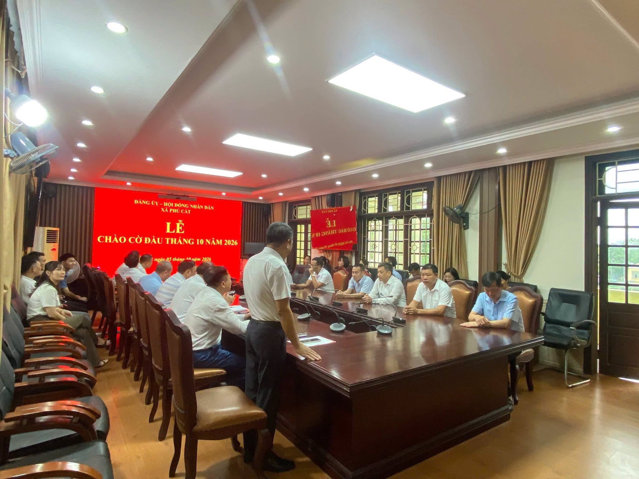 Xã Phú Cát tập trung kiện toàn tổ chức, đẩy mạnh chuyển đổi số