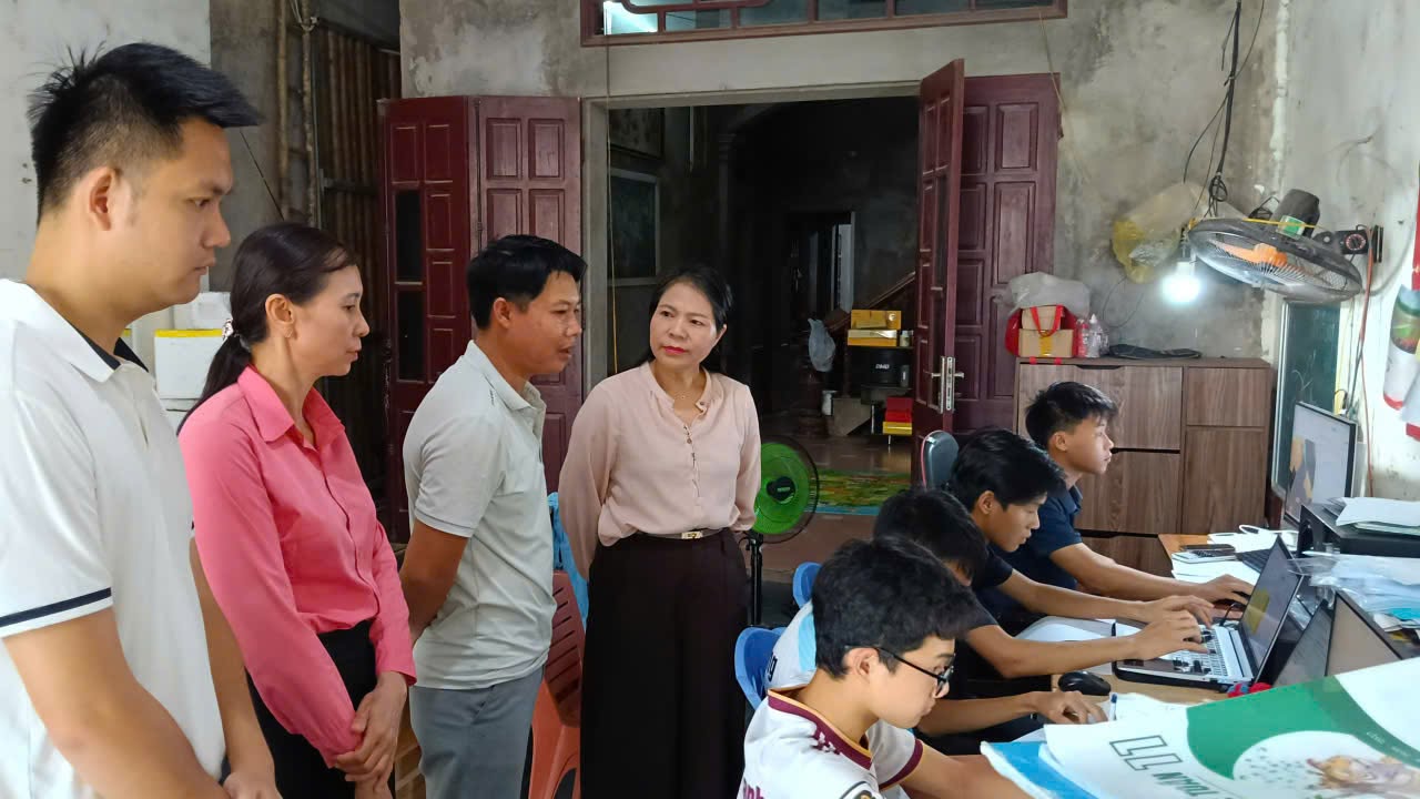 Xã Trung Giã tăng tốc làm sạch dữ liệu đất đai, quyết tâm bảo đảm tiến độ