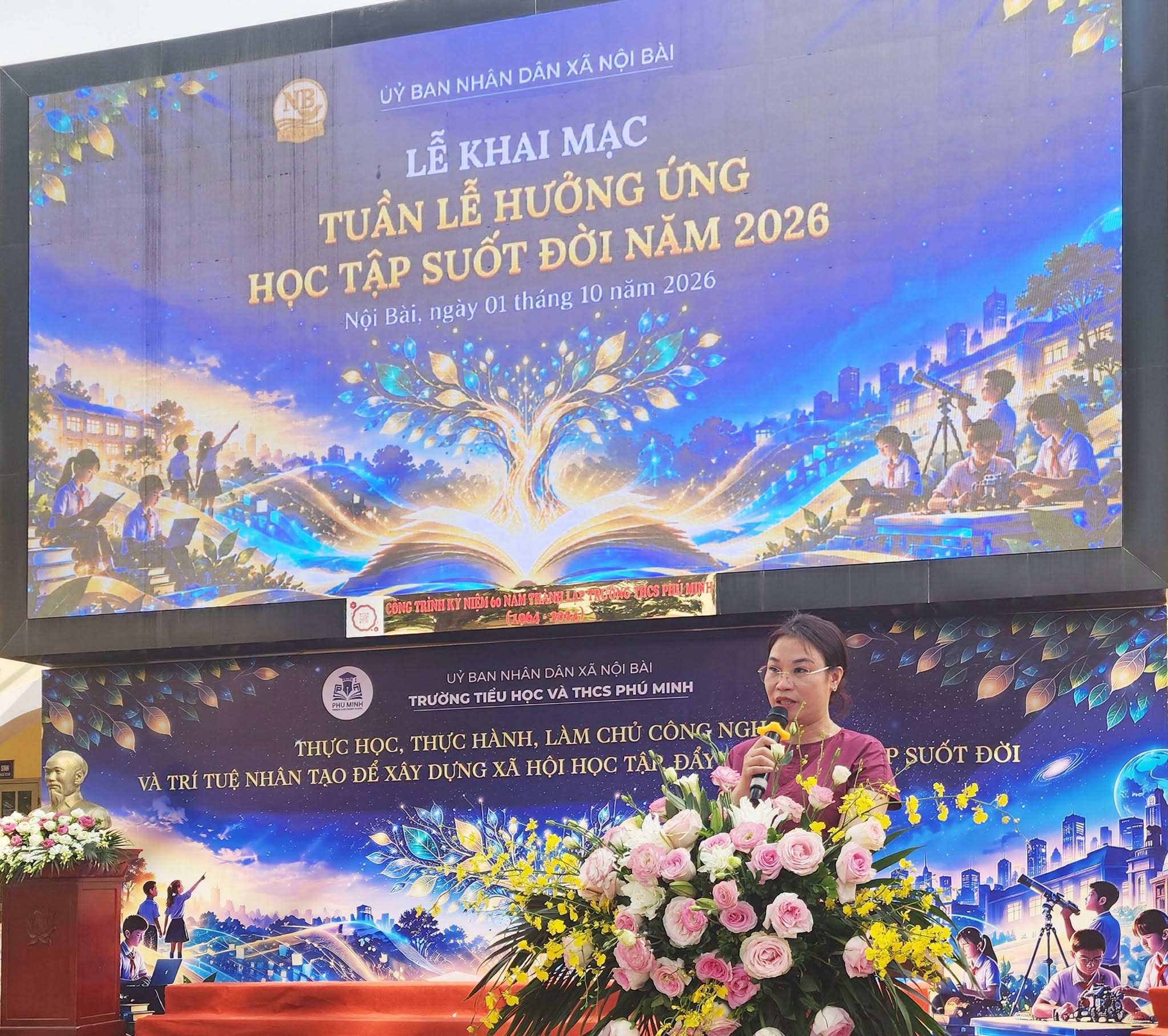 Xã Nội Bài gắn học tập suốt đời với làm chủ công nghệ số và trí tuệ nhân tạo