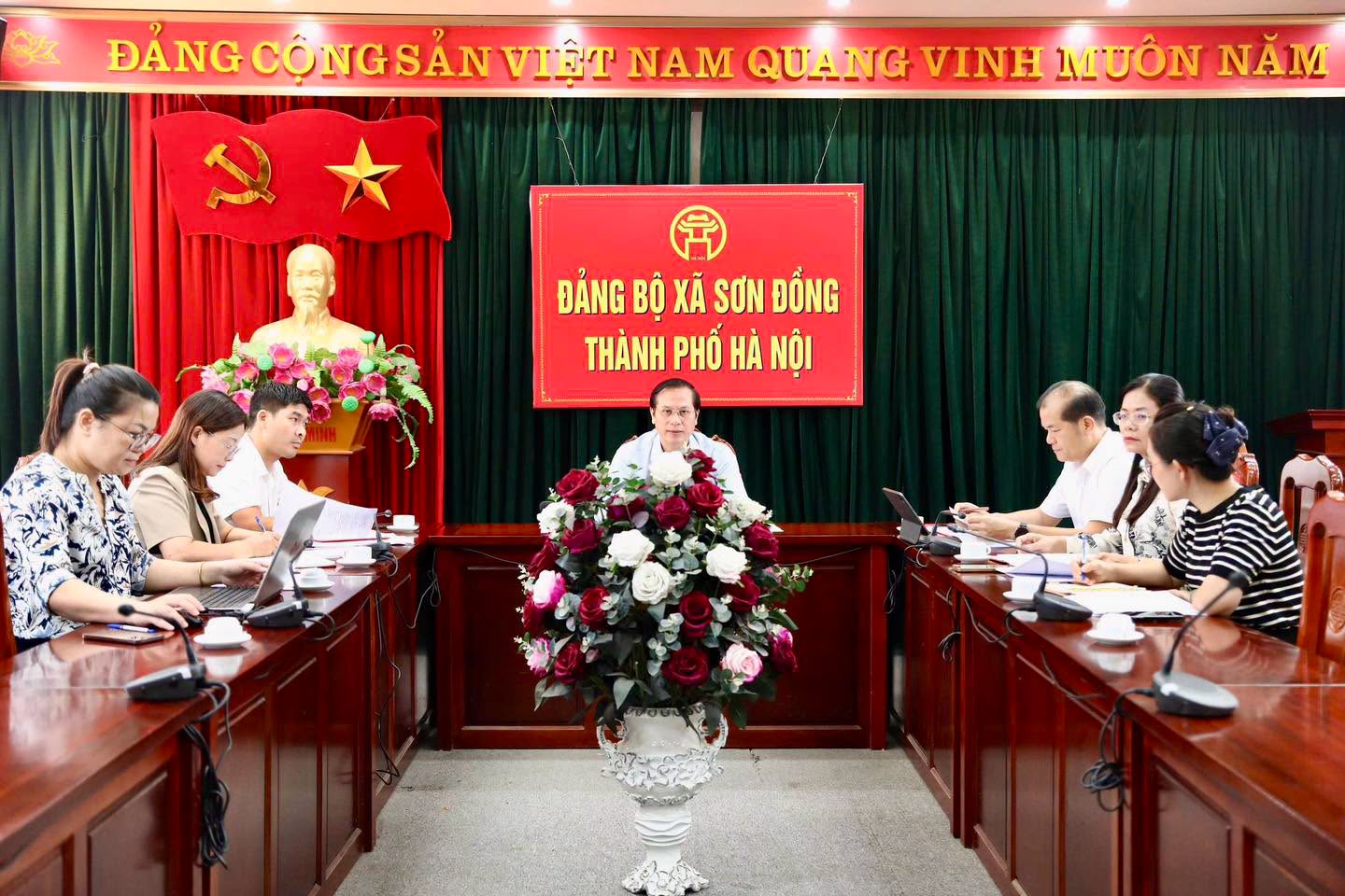 HĐND xã Sơn Đồng nâng cao chất lượng giám sát, đẩy mạnh ứng dụng số trong hoạt động 