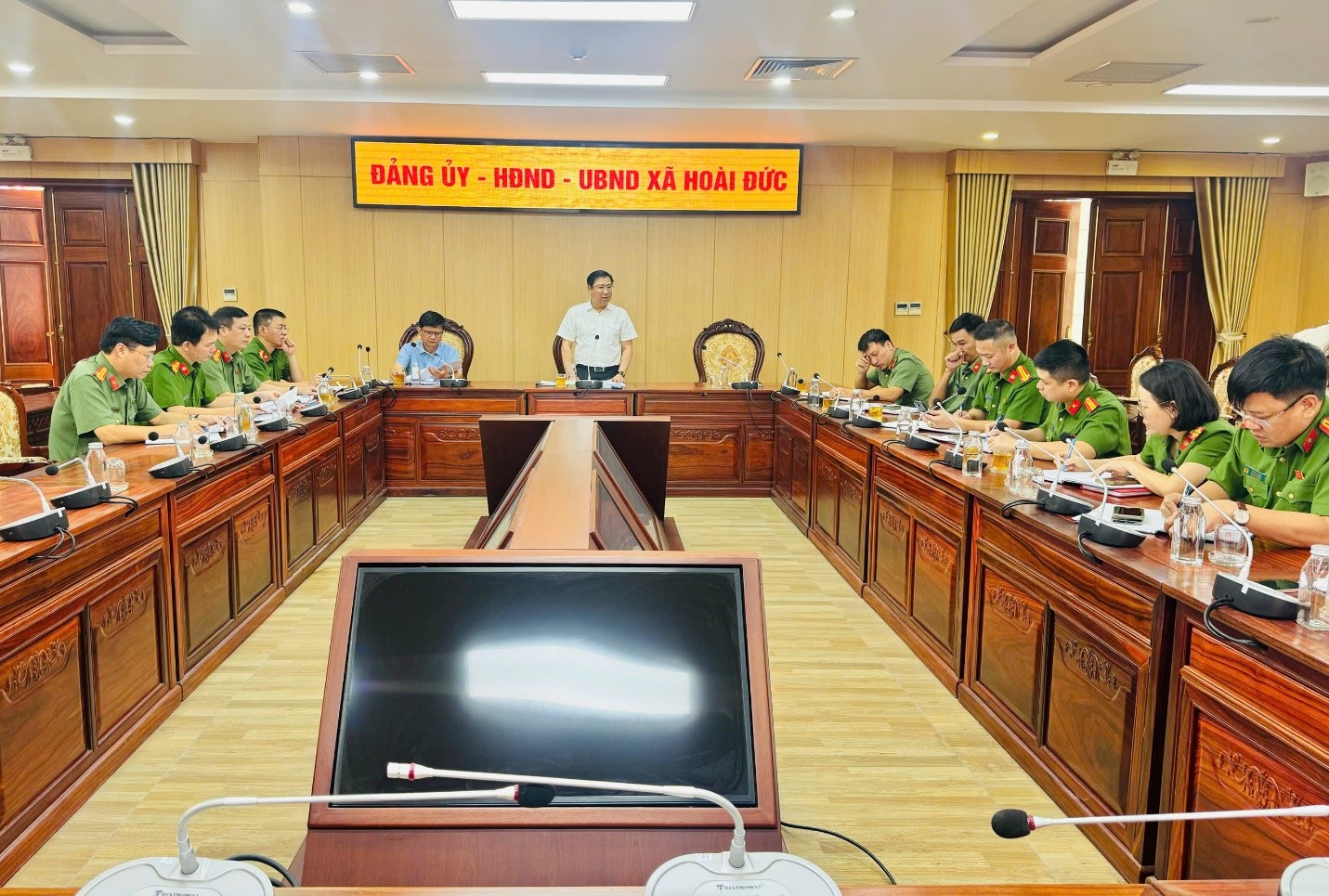 Xã Hoài Đức chủ động giữ vững an ninh, trật tự, xử lý hiệu quả các điểm nghẽn