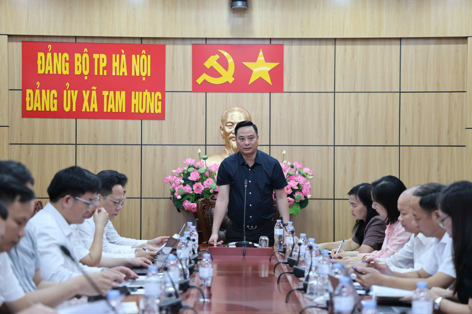 Xã Tam Hưng tập trung tháo gỡ vướng mắc, đẩy nhanh giải phóng mặt bằng các dự án lớn
