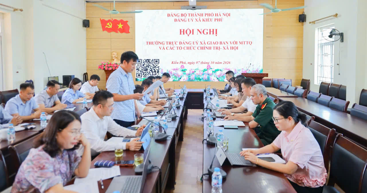 Xã Kiều Phú phát huy vai trò MTTQ, các đoàn thể trong nắm bắt tình hình nhân dân