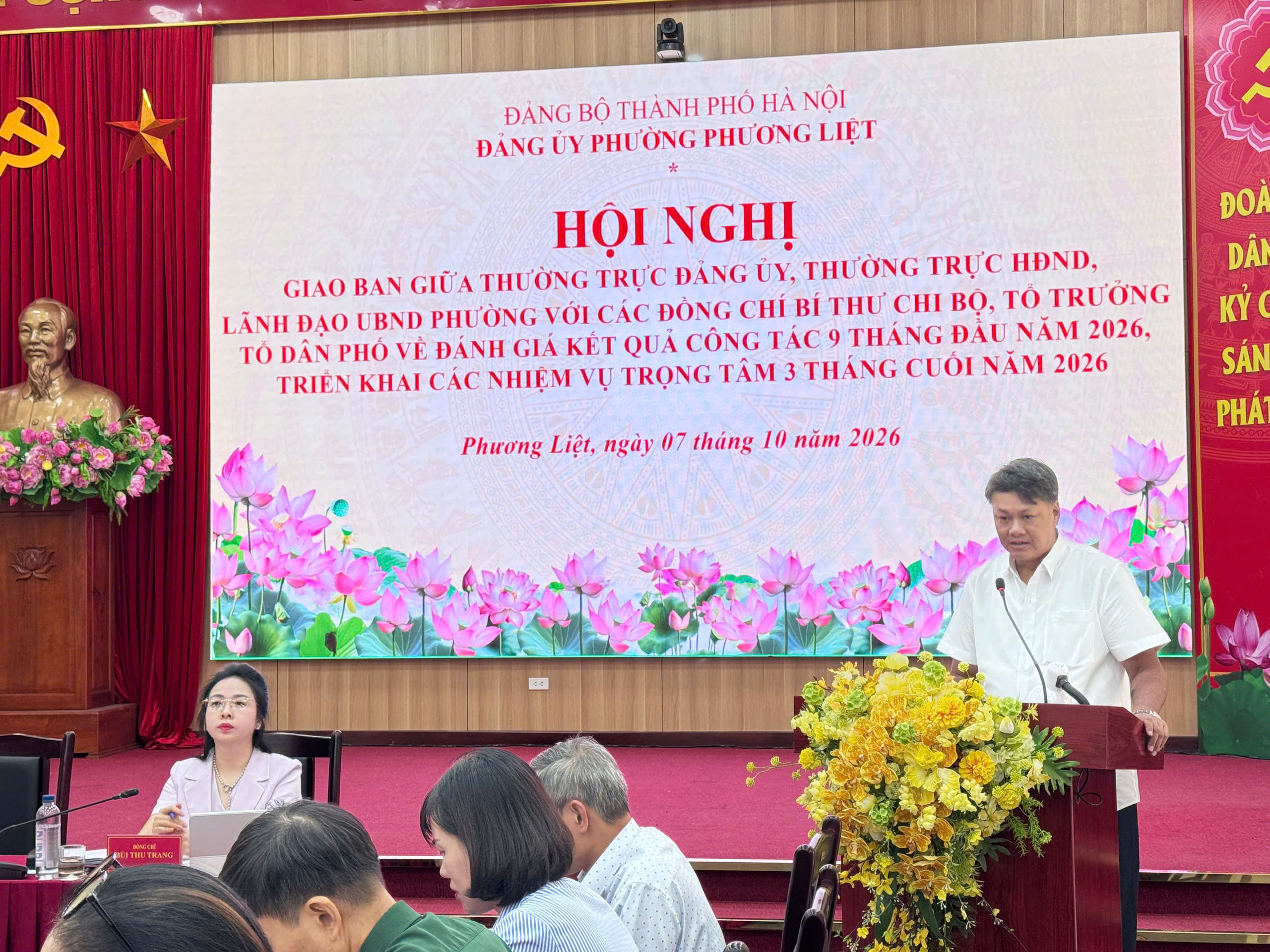 Phường Phương Liệt lấy chuyển biến ở cơ sở làm thước đo hiệu quả thực hiện nhiệm vụ