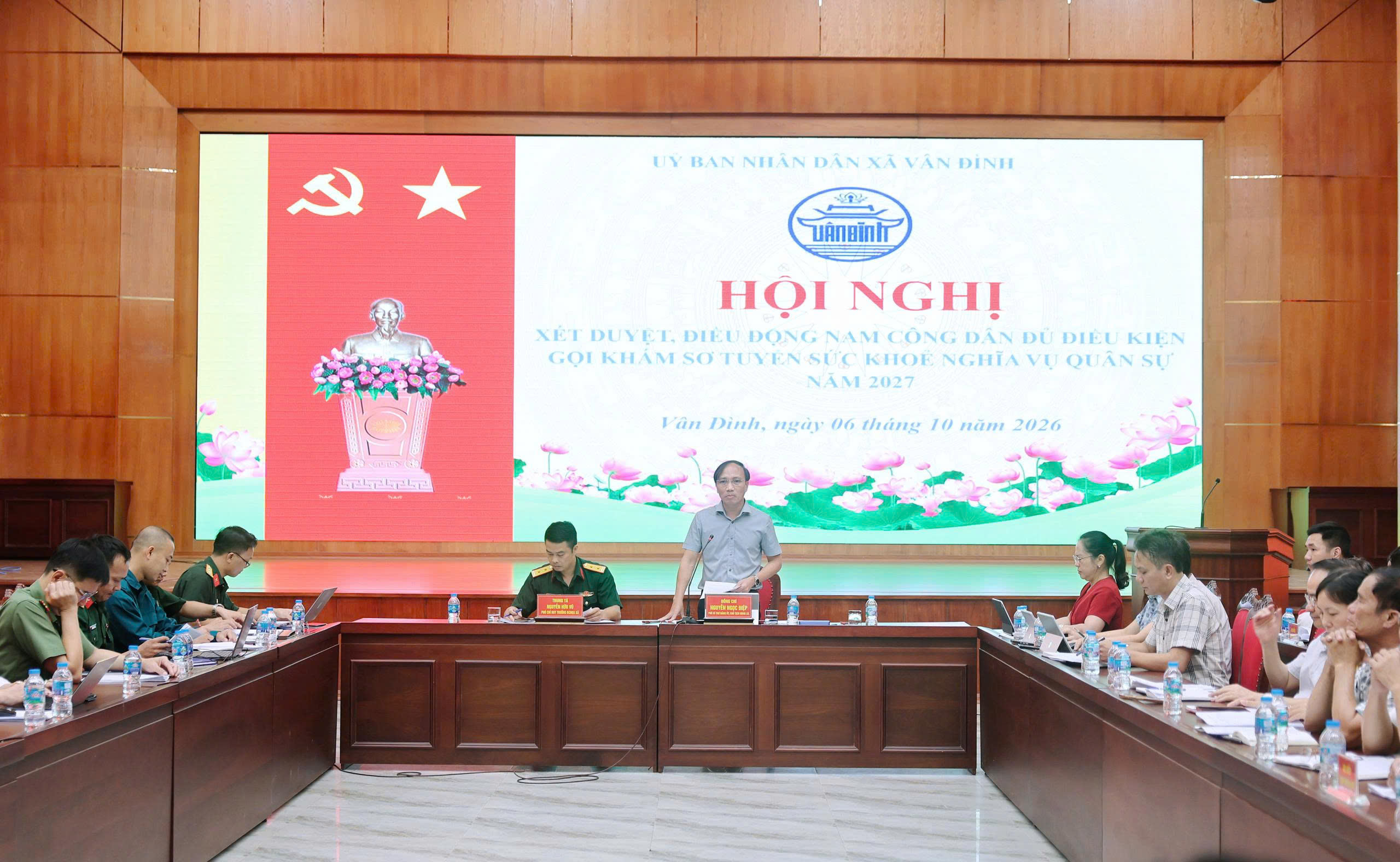 Xã Vân Đình quyết tâm “tuyển người nào chắc người đó”, thực hiện tốt công tác tuyển quân năm 2027