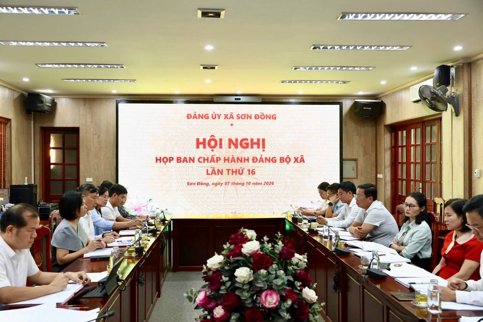 Xã Sơn Đồng: Tinh gọn tổ chức Đảng, tăng cường sự lãnh đạo thống nhất từ cơ sở
