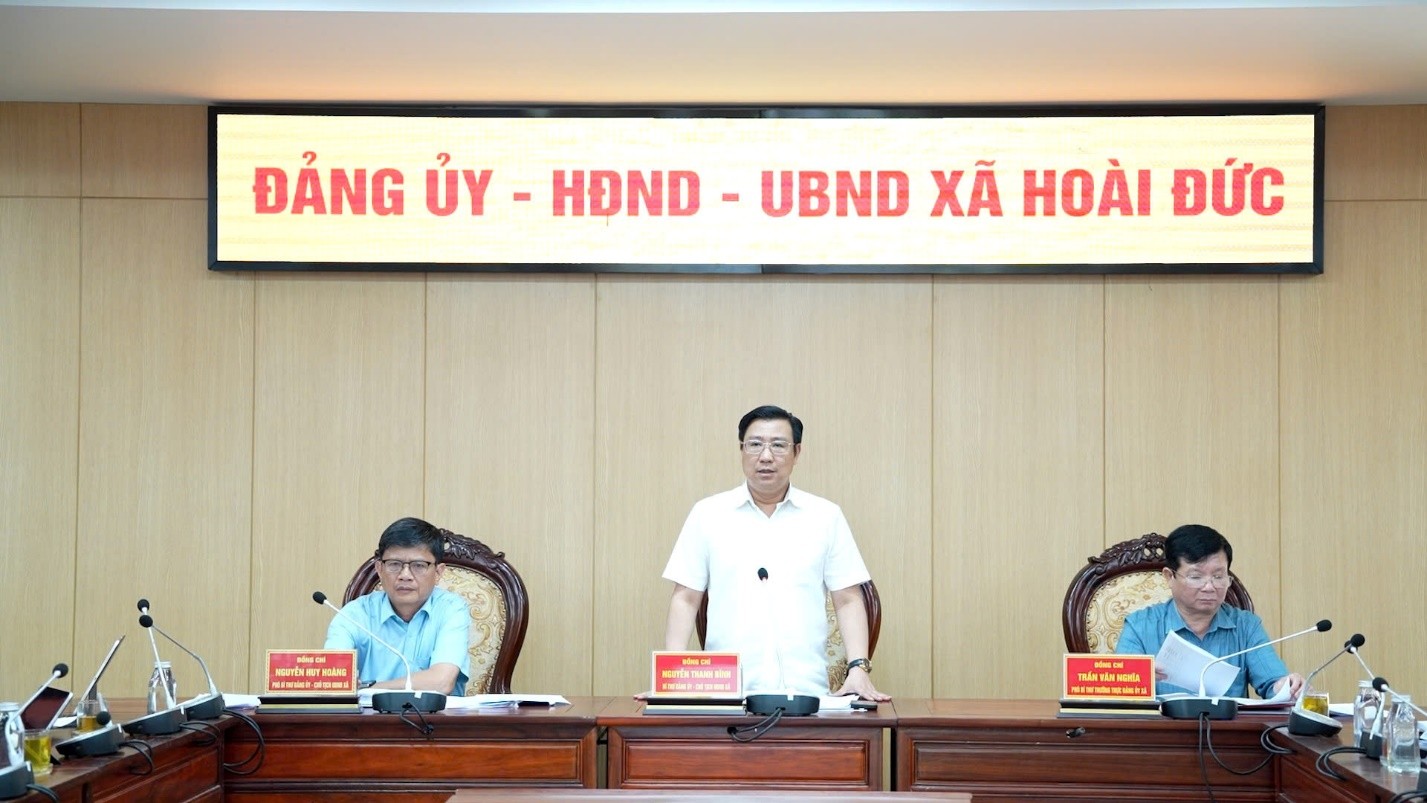 Xã Hoài Đức tập trung tháo gỡ điểm nghẽn, quyết tâm hoàn thành các chỉ tiêu năm 2026