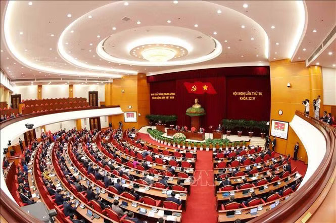 Hà Nội tổ chức tiếp sóng Hội nghị toàn quốc quán triệt Nghị quyết Hội nghị Trung ương 4 khóa XIV