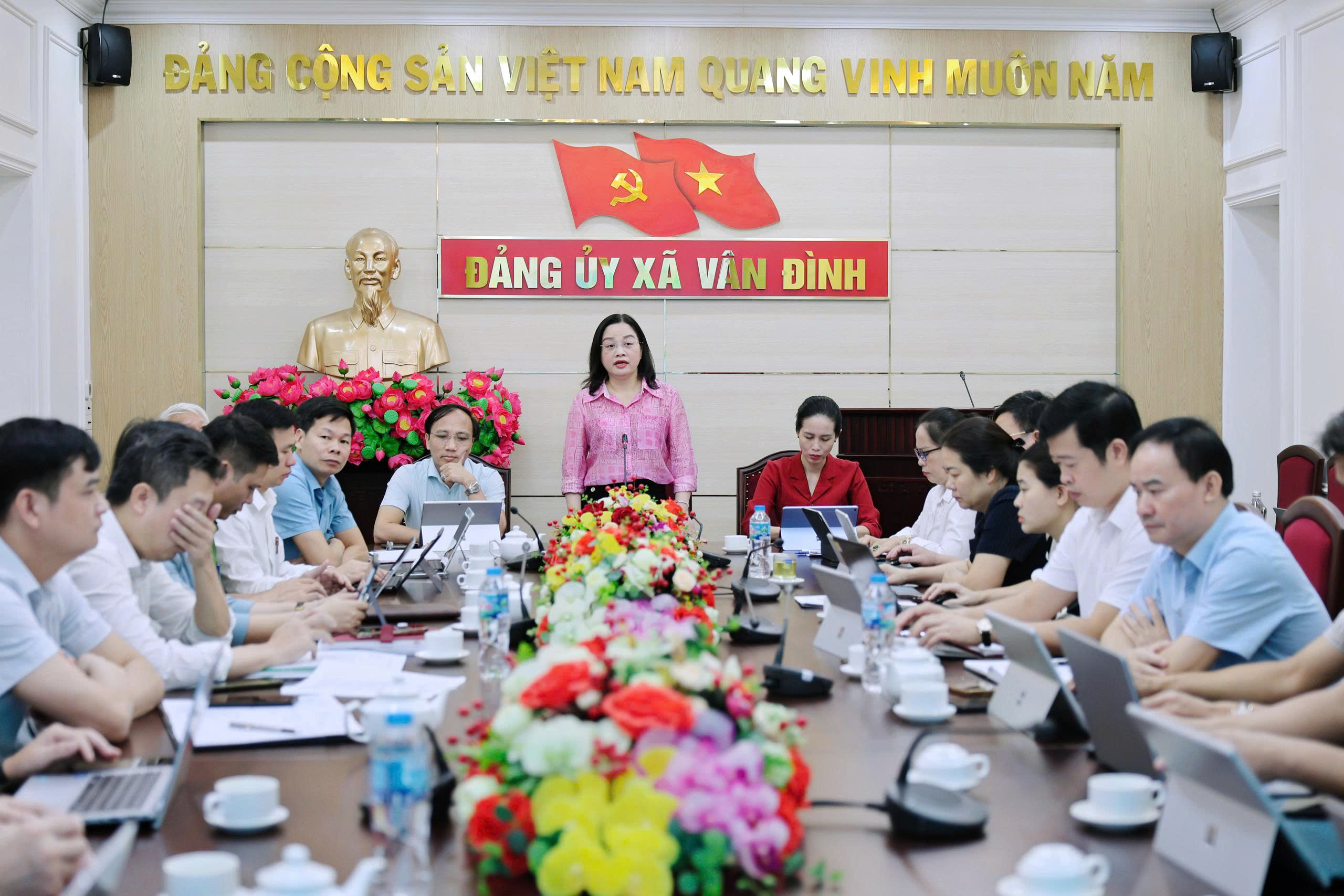 Xã Vân Đình tập trung hoàn thiện quy hoạch chung, tháo gỡ vướng mắc giải phóng mặt bằng đường 429B