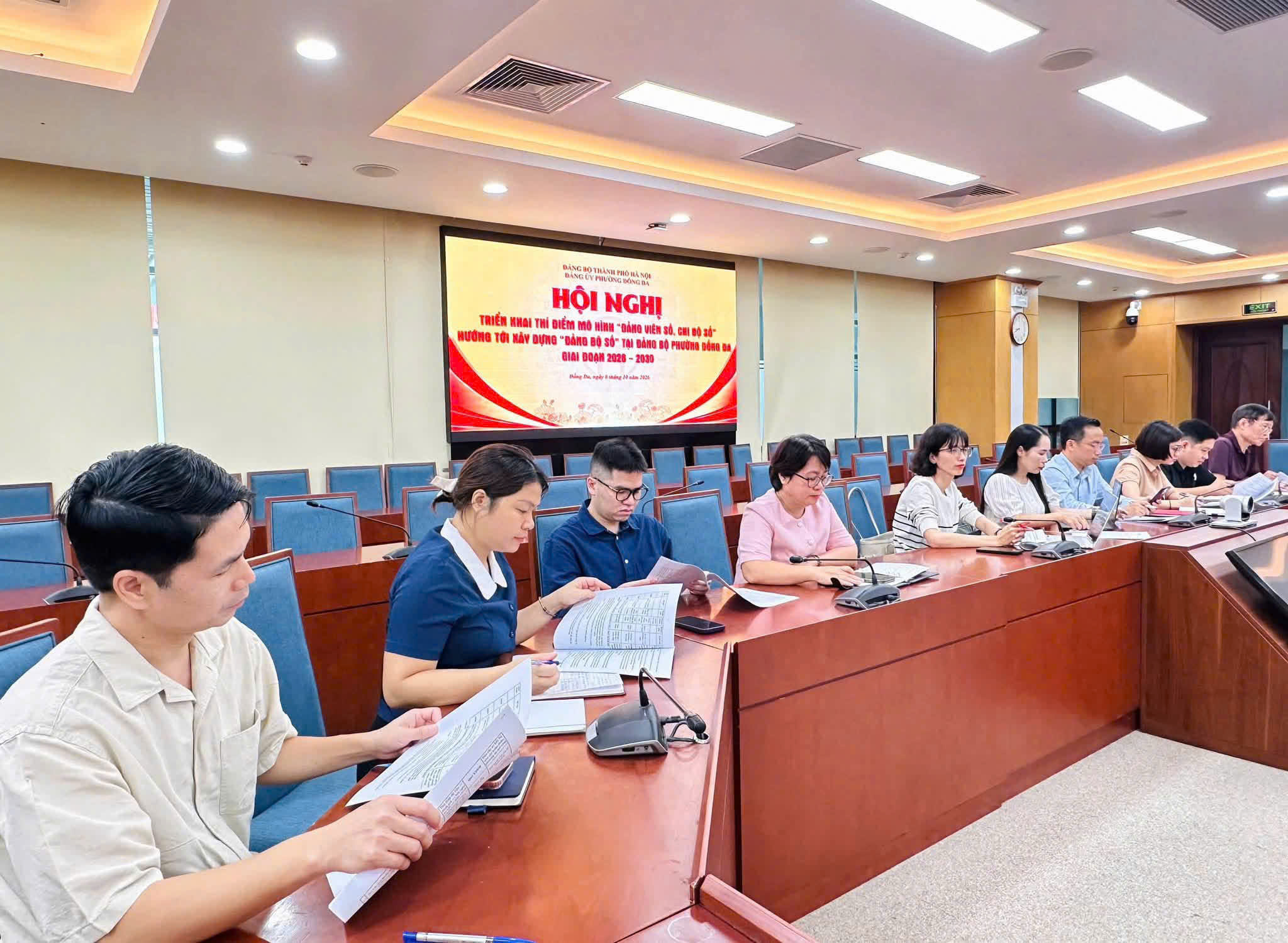 Phường Đống Đa thí điểm mô hình “Đảng viên số, Chi bộ số” tại 5 tổ chức đảng
