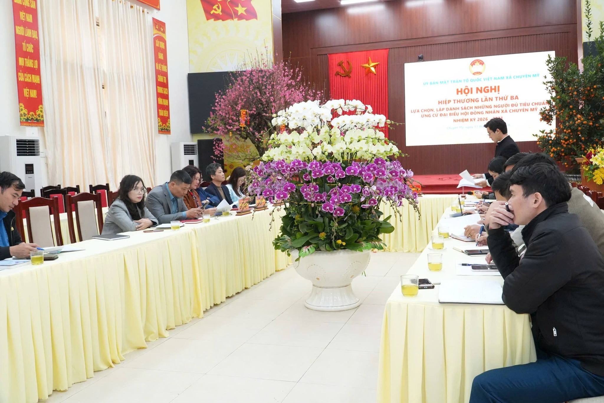 Phát huy dân chủ, đúng luật trong hiệp thương lần thứ 3 người ứng cử HĐND xã Chuyên Mỹ