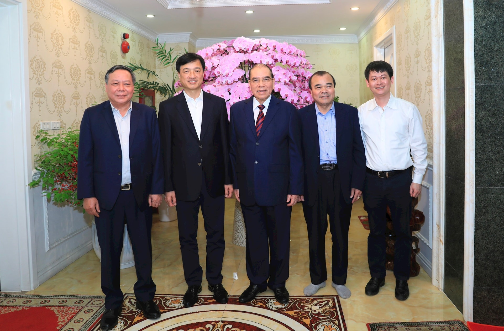 Đồng chí Bí thư Thành ủy Hà Nội Nguyễn Duy Ngọc thăm, chúc Tết nguyên lãnh đạo Đảng, Nhà nước và Thành phố 