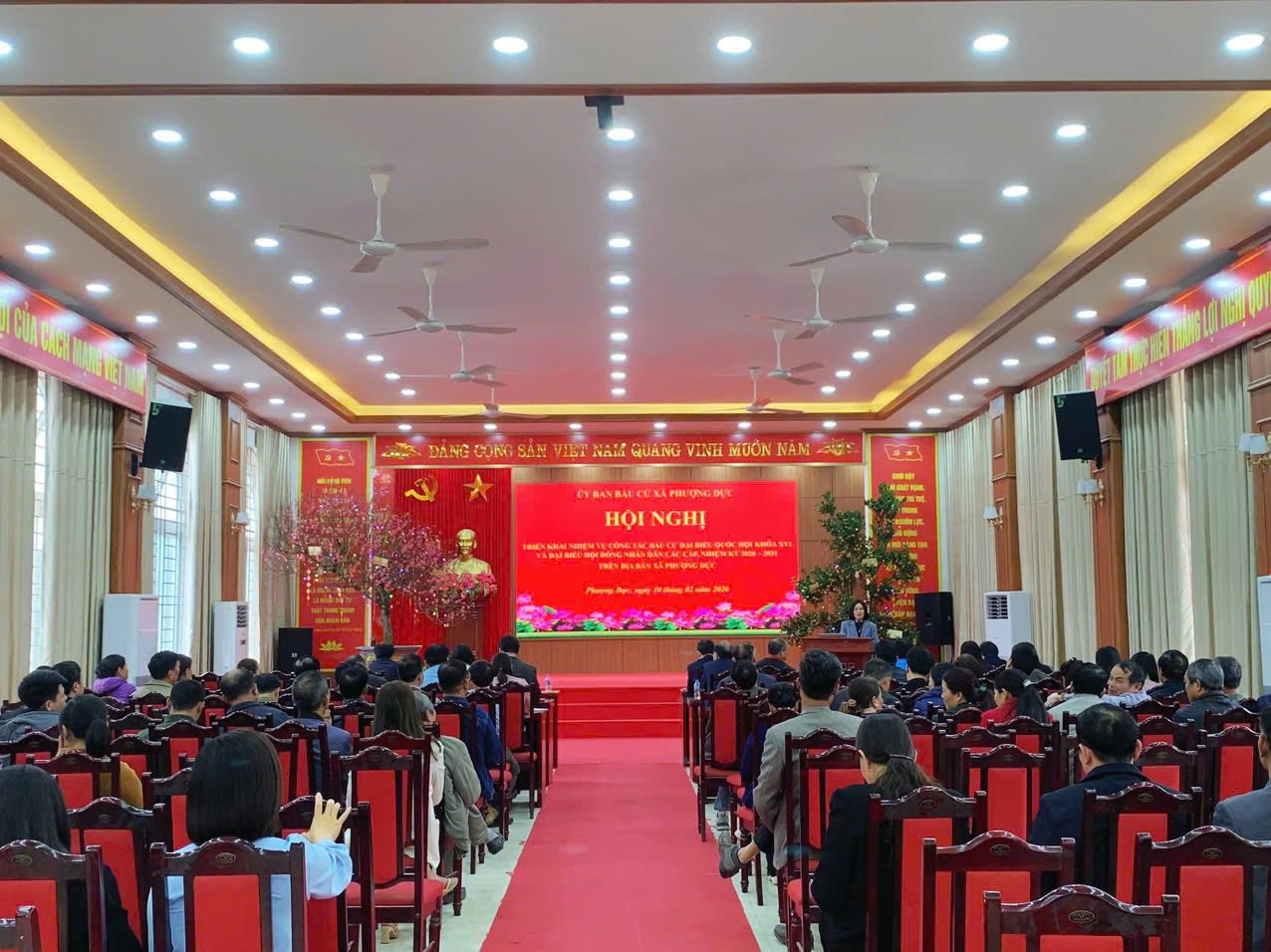 Xã Phượng Dực triển khai đồng bộ công tác bầu cử, quyết tâm tổ chức thành công nhiệm kỳ 2026-2031
