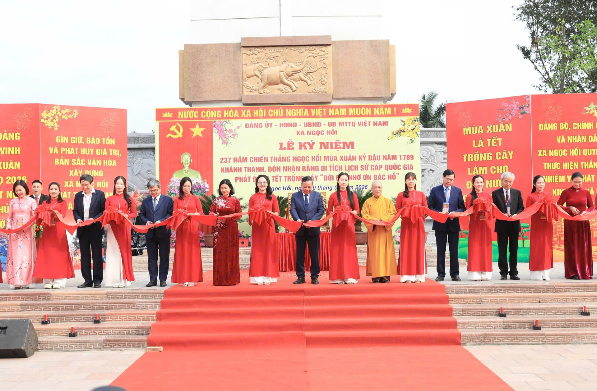 Kỷ niệm 237 năm Chiến thắng Ngọc Hồi, phát động Tết trồng cây xuân Bính Ngọ 2026